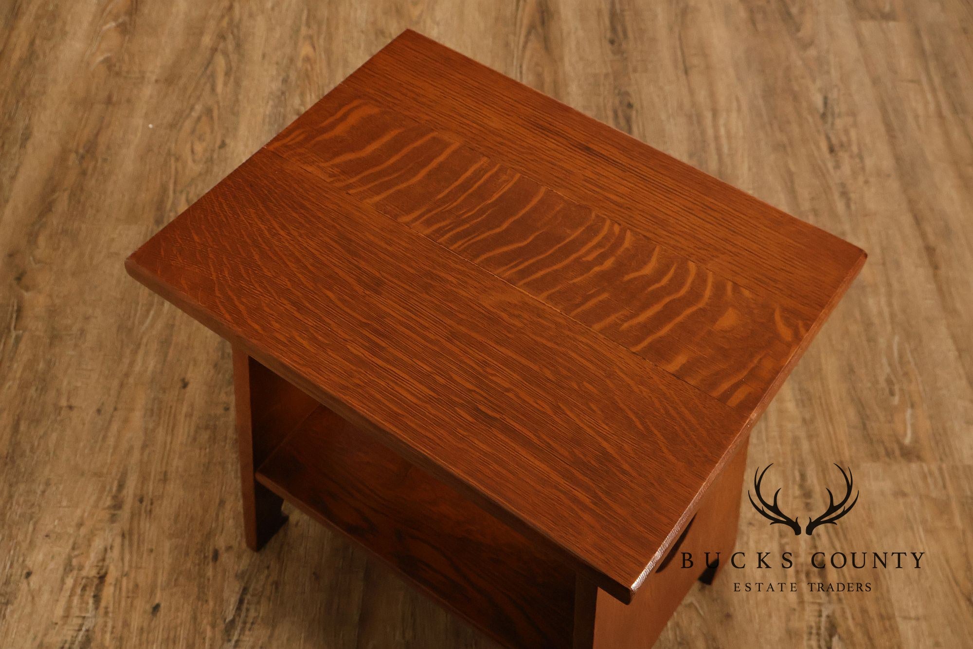Arts And Crafts Mission Oak Tabouret