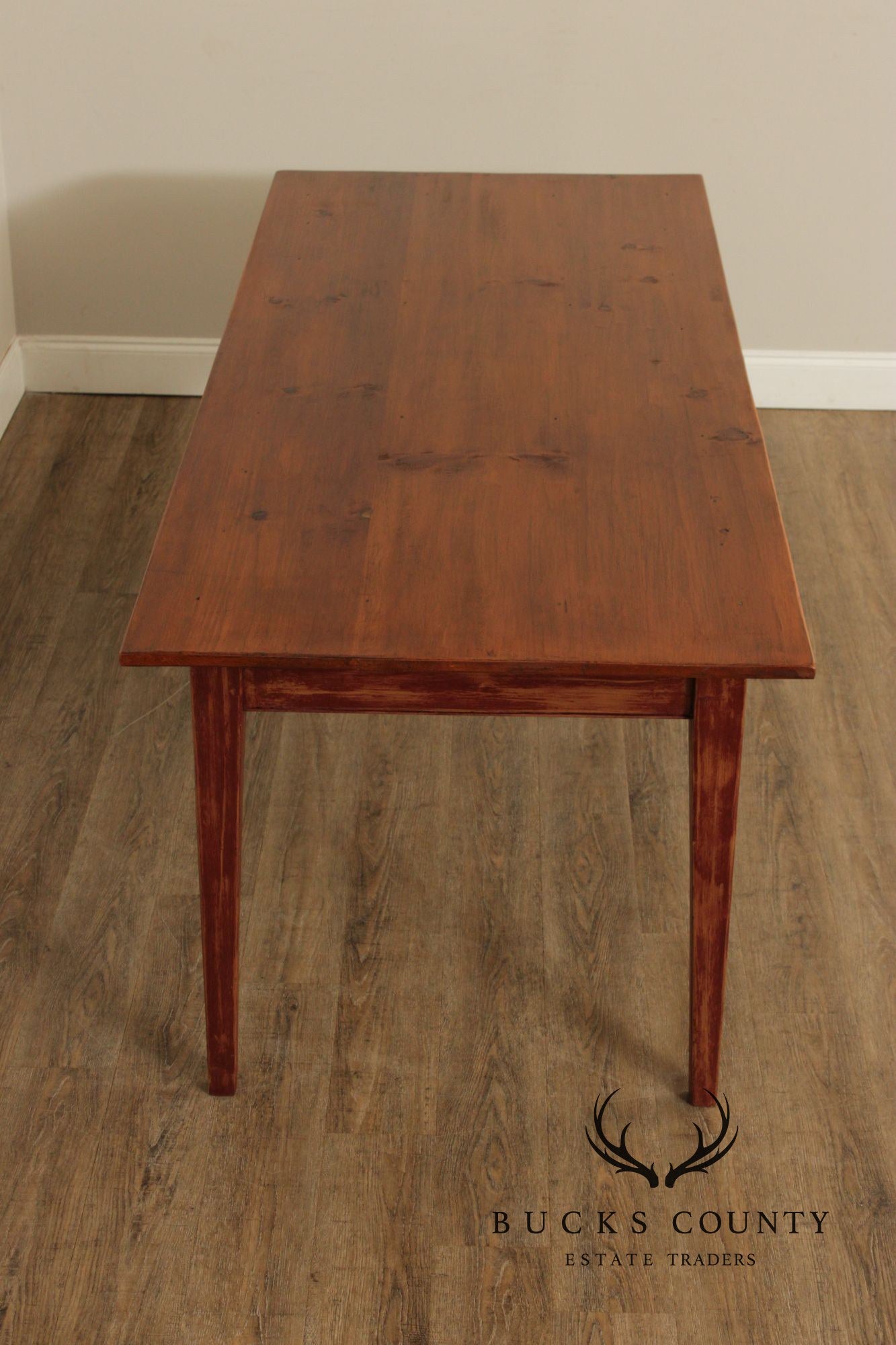 Farmhouse Painted Pine Dining Table