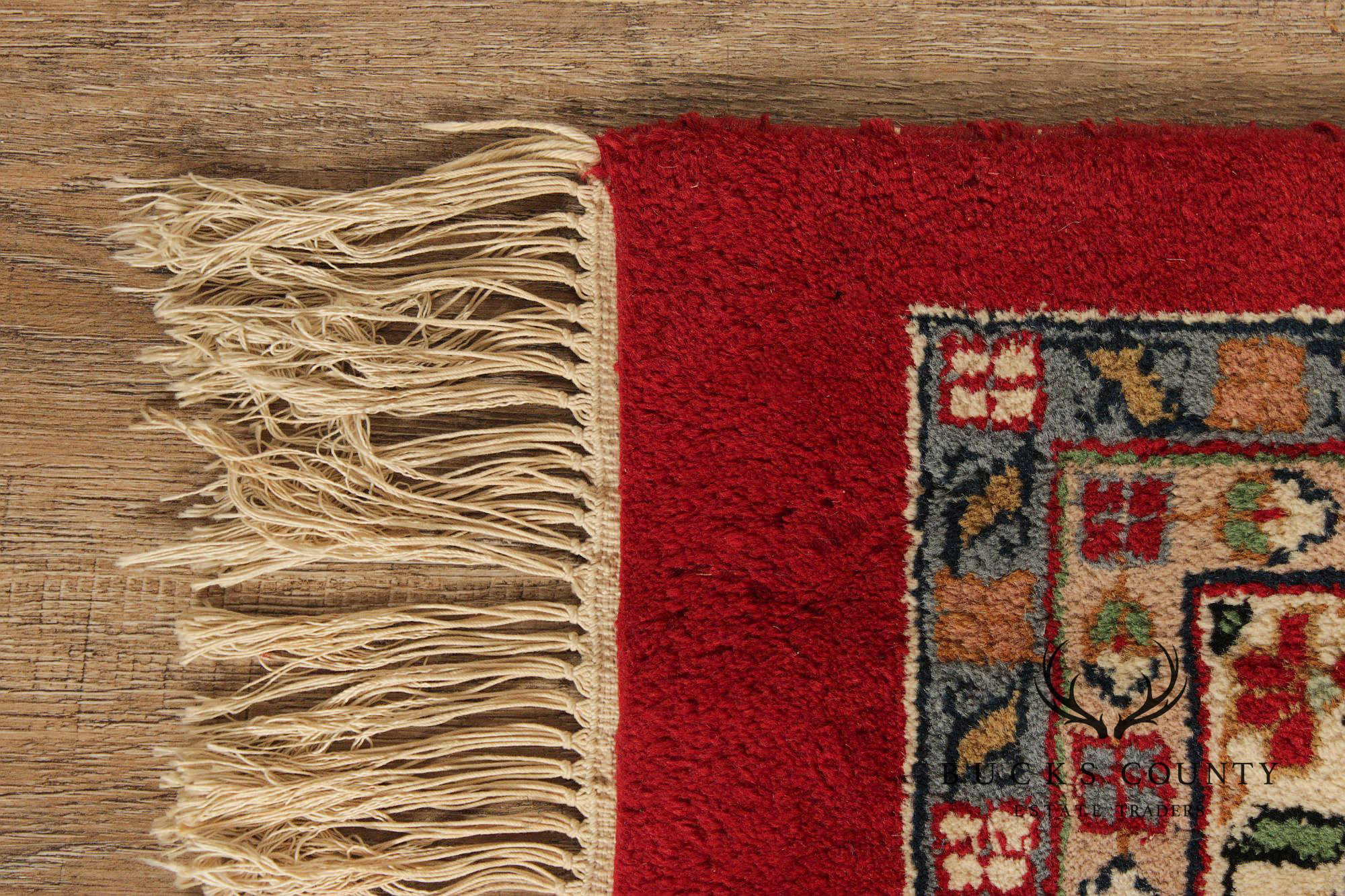 Heriz Style Wool Area Rug 12' 2" x 16' 4"