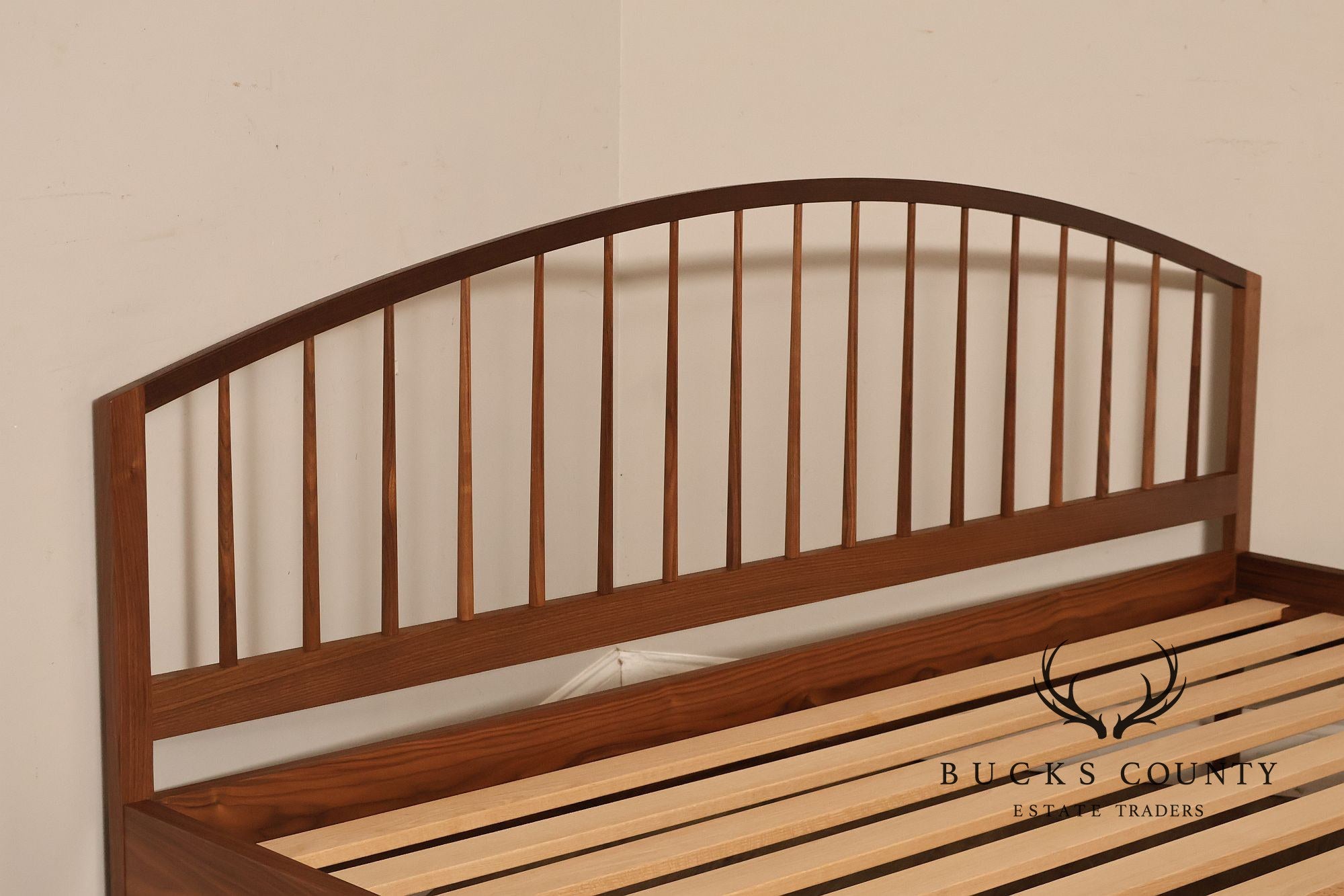 Chilton Burnett Spindle Walnut King Bed