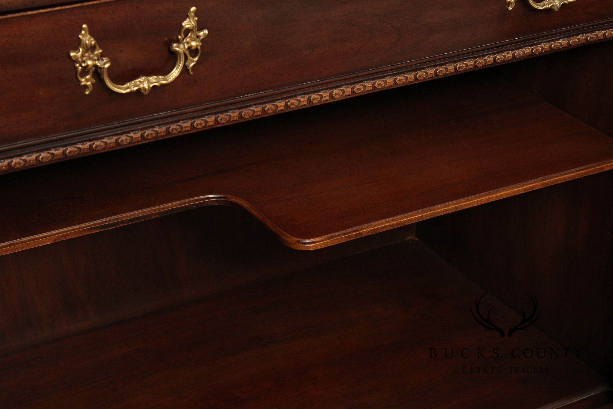 Henredon 'Rittenhouse Square' Mahogany Flip-Top Server