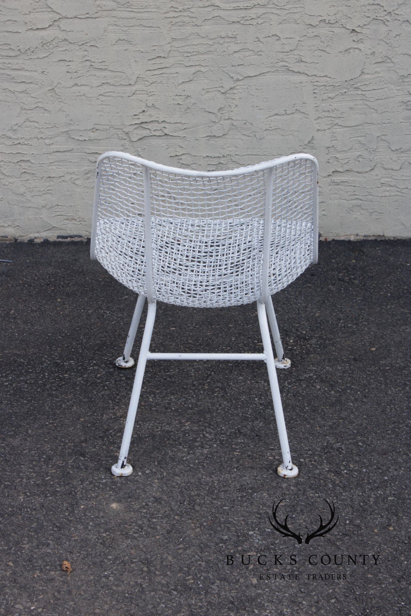 Russell Woodard Mid Century Modern Set of Four 'Sculptura' Dining Dining Chairs