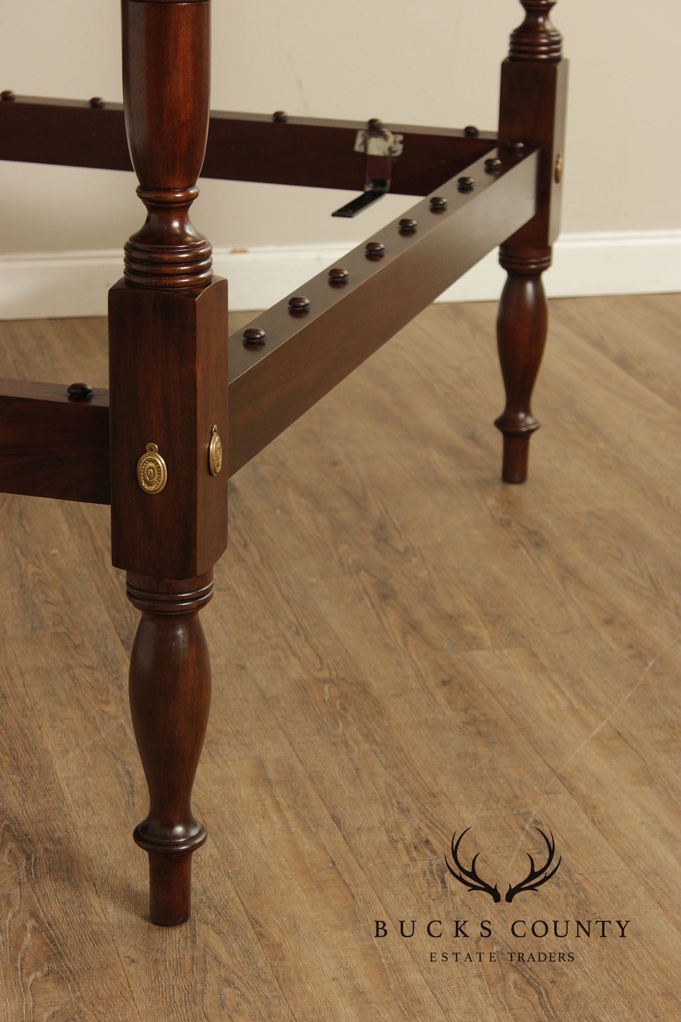 Henkel Harris Mahogany Queen Poster Bed