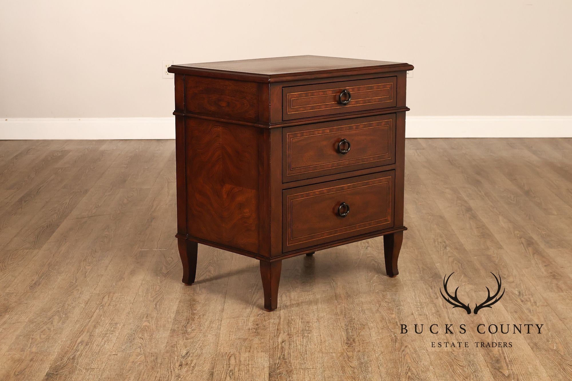 Theodore Alexander Brooksby Pair Of Bedroom Nightstands