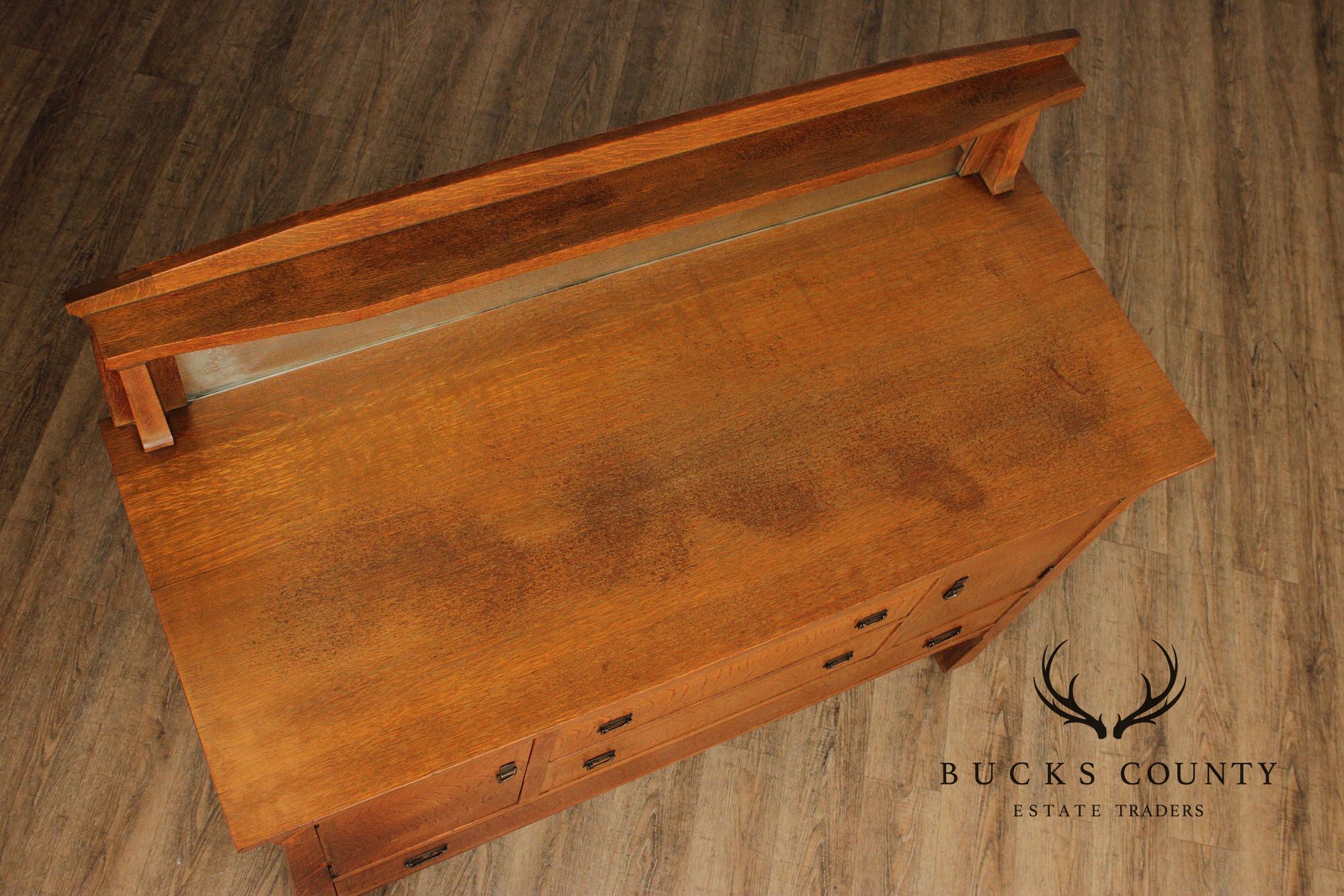 J.K. Rishel Furniture Co.Antique Mission Oak Sideboard