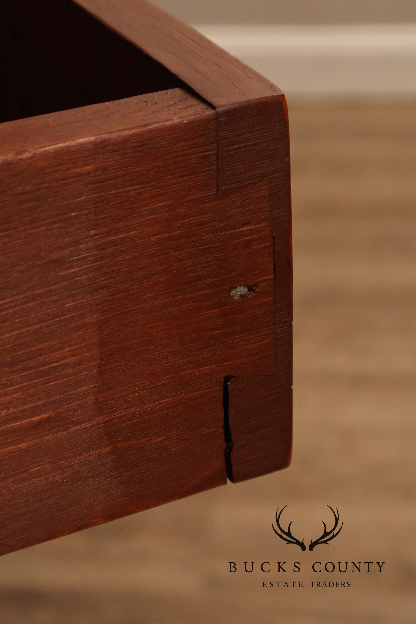 Custom Quality Farmhouse Pine Step Back Hutch