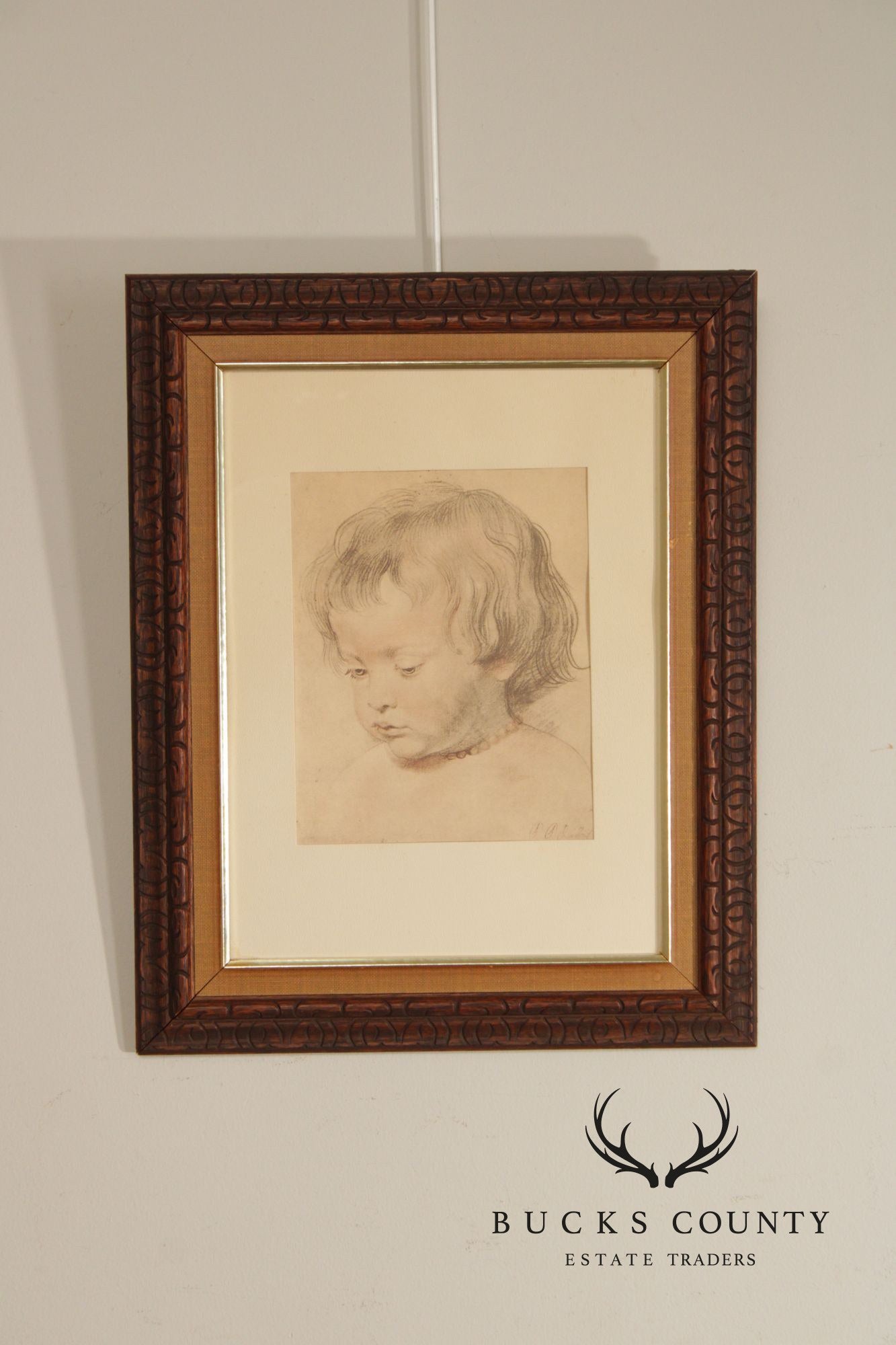 Peter Paul Rubens Framed Print, 'Portrait of a Boy'
