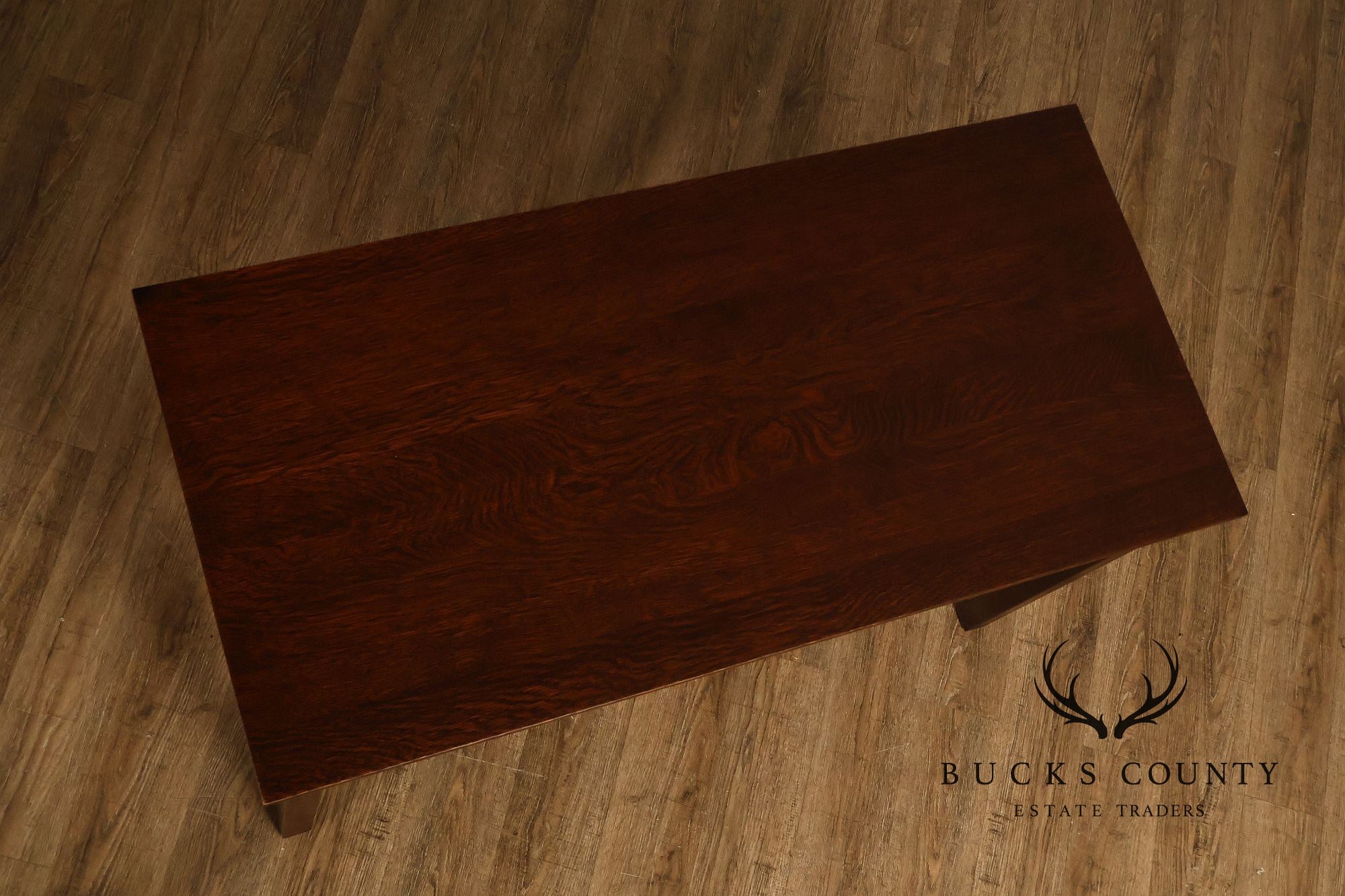 Stickley Mission Collection Oak Spindle Library Desk