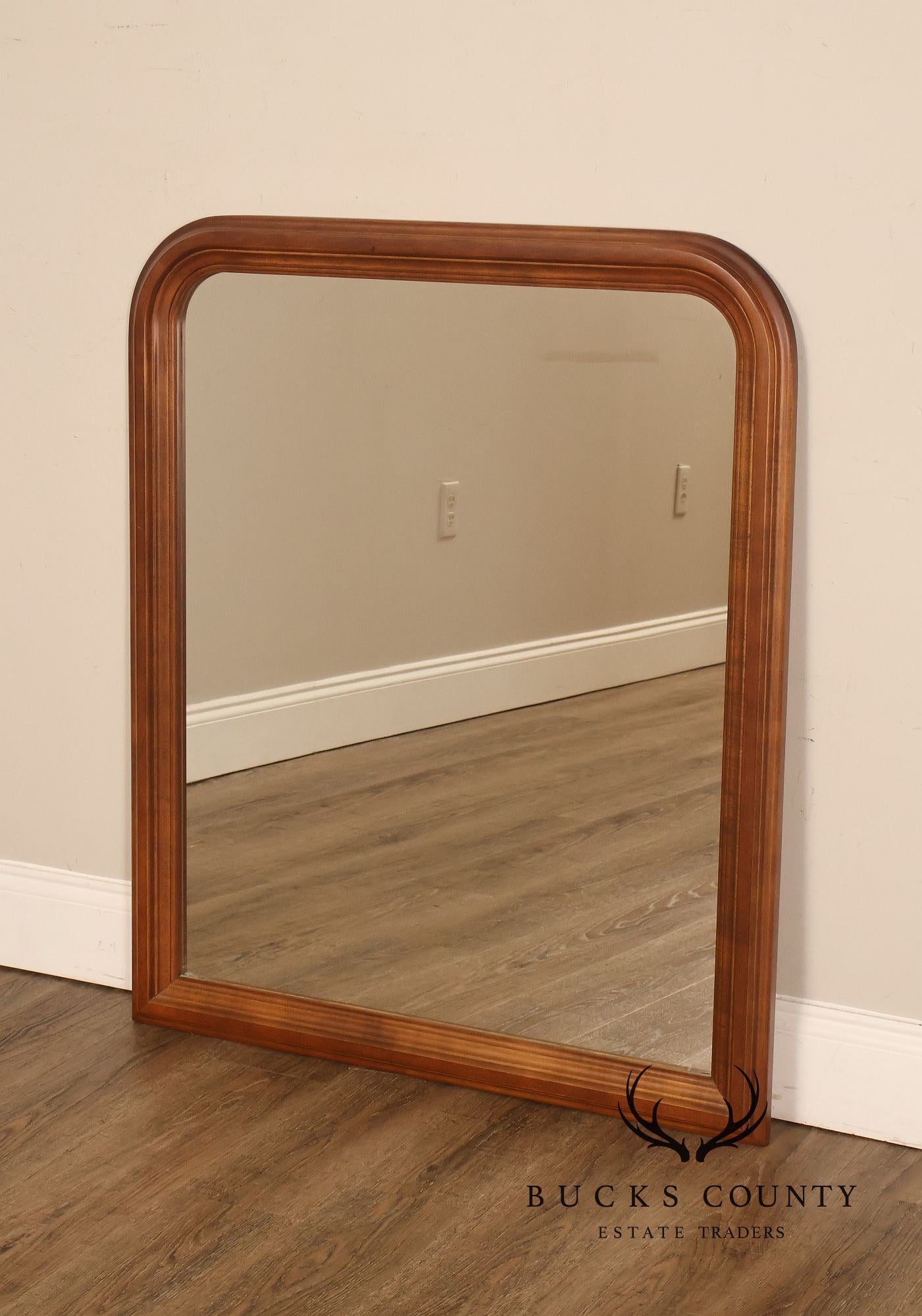 HPL Mobilier Wood Framed Dresser Mirror