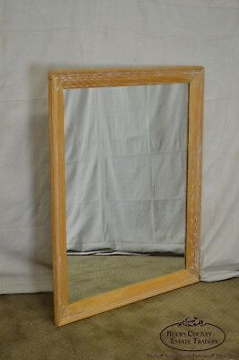 Brandt Ranch Oak Rustic Rectangular Wall Mirror
