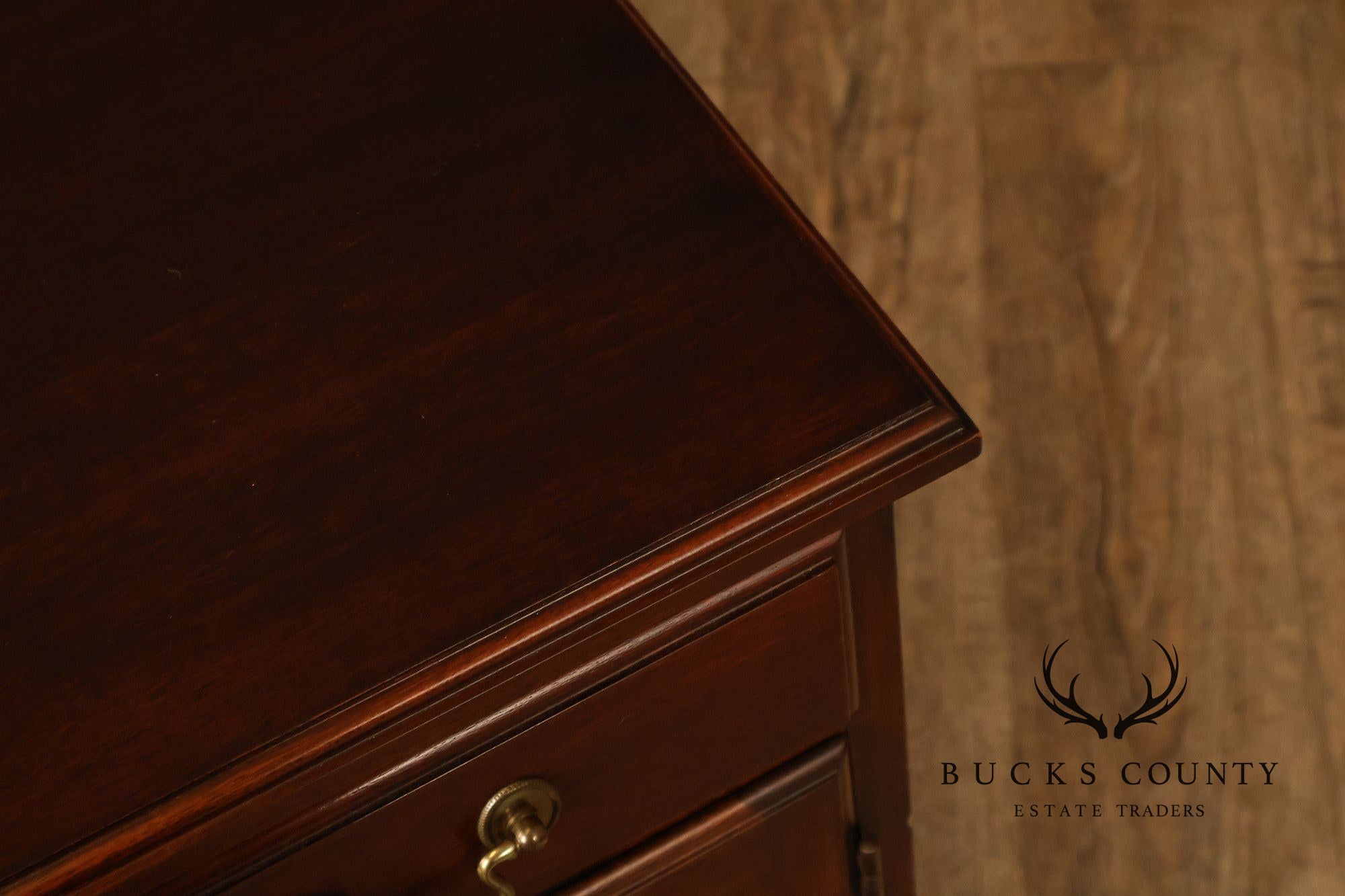 Henkel Harris Mahogany Pair of Nightstands