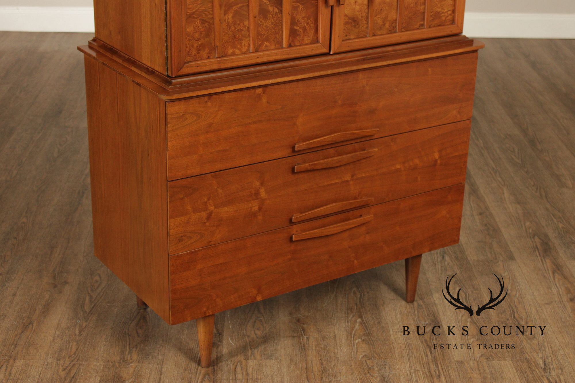 Mid Century Modern Walnut Gentleman's Chest