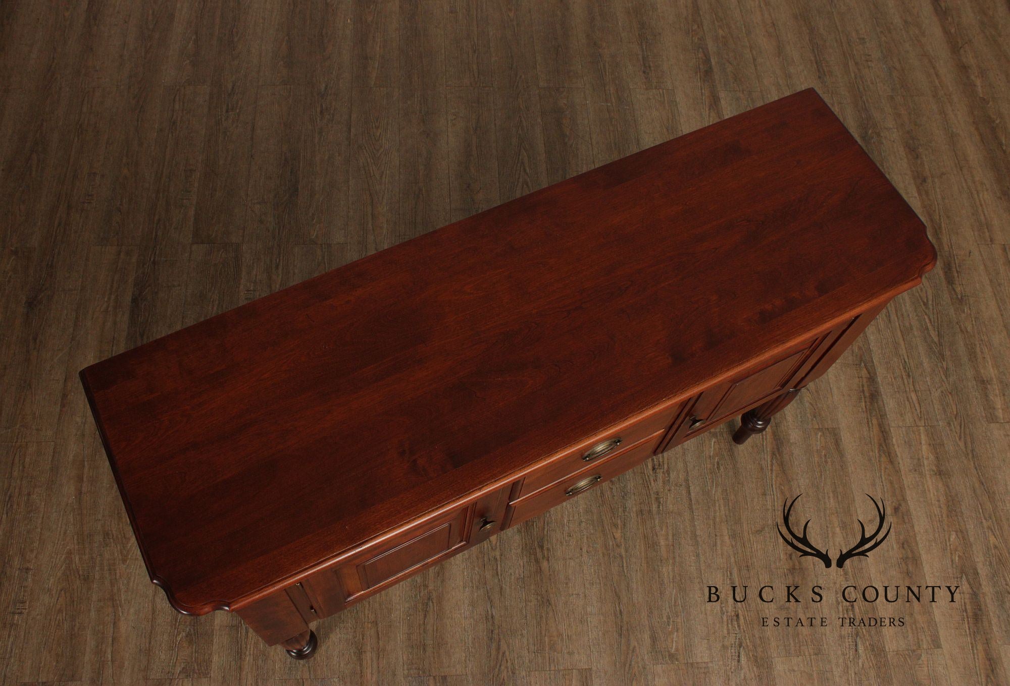 Nichols & Stone Colonial Revival Maple Sideboard