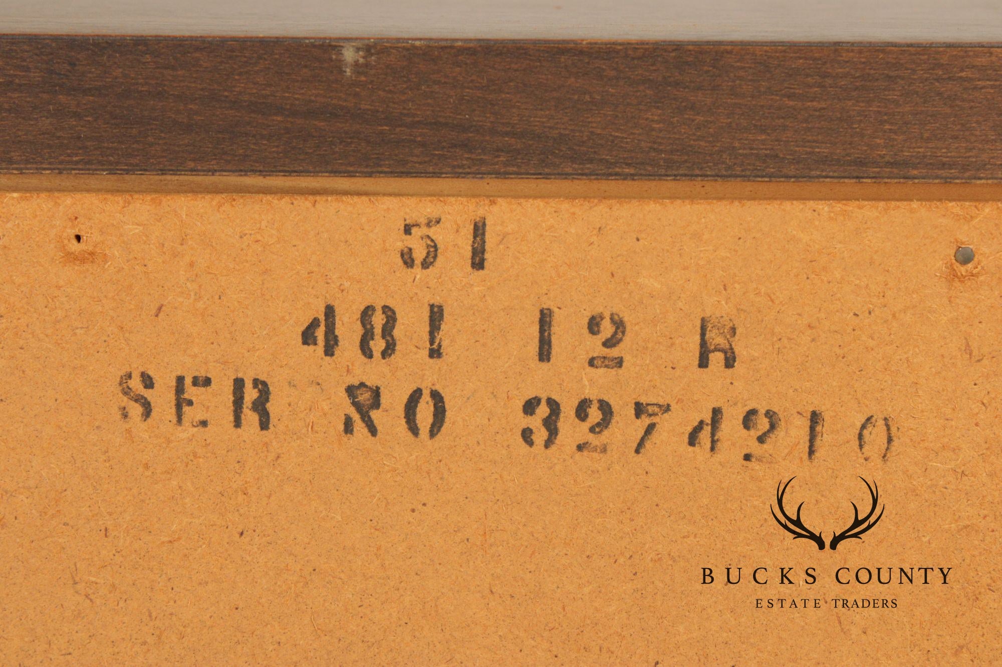 Lane Brutalist Mid Century Walnut High Chest