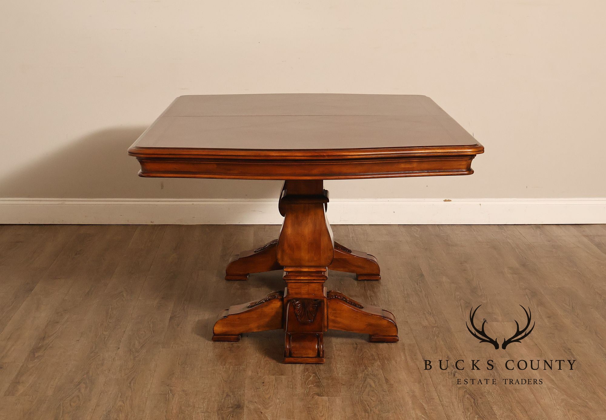 Ethan Allen 'Tuscany' Double Pedestal Dining Table