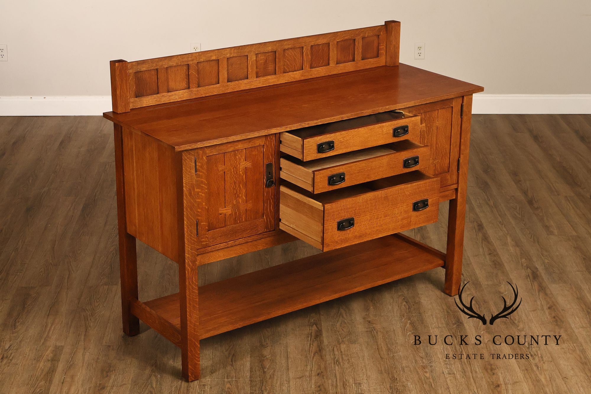 Stickley Mission Collection Oak Sideboard