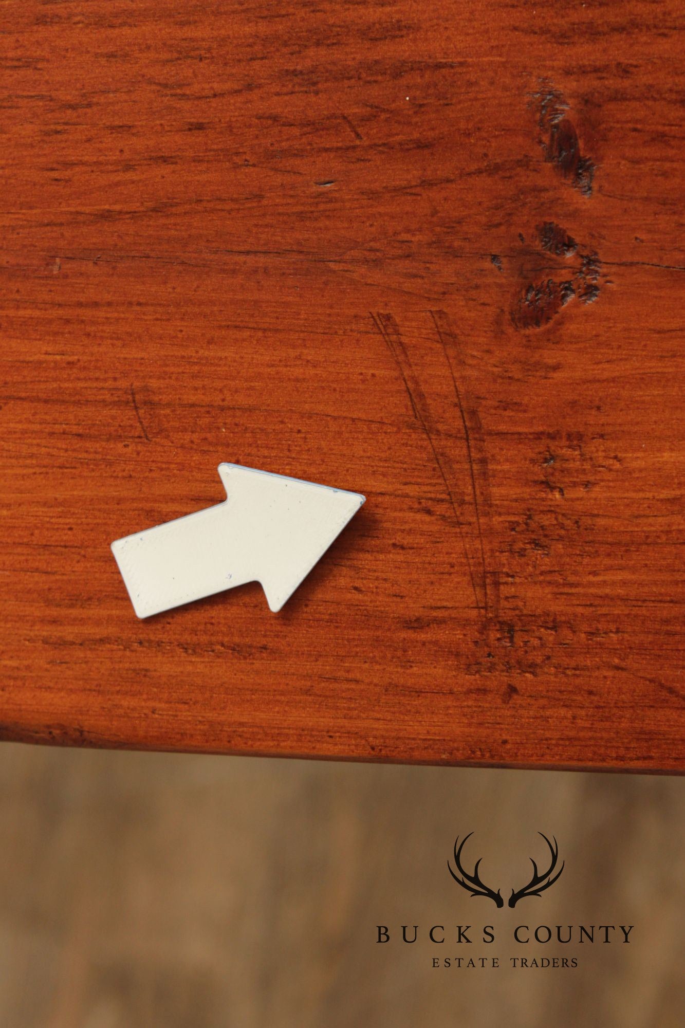 Shaker Style Custom Pine Drop-Leaf Sewing Cabinet