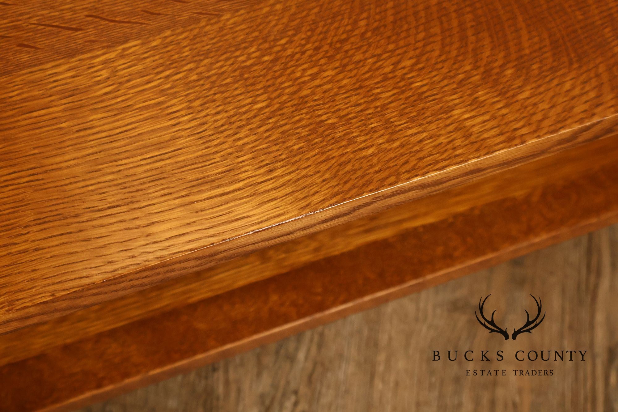 Stickley Mission Collection Oak Spindle Coffee Table