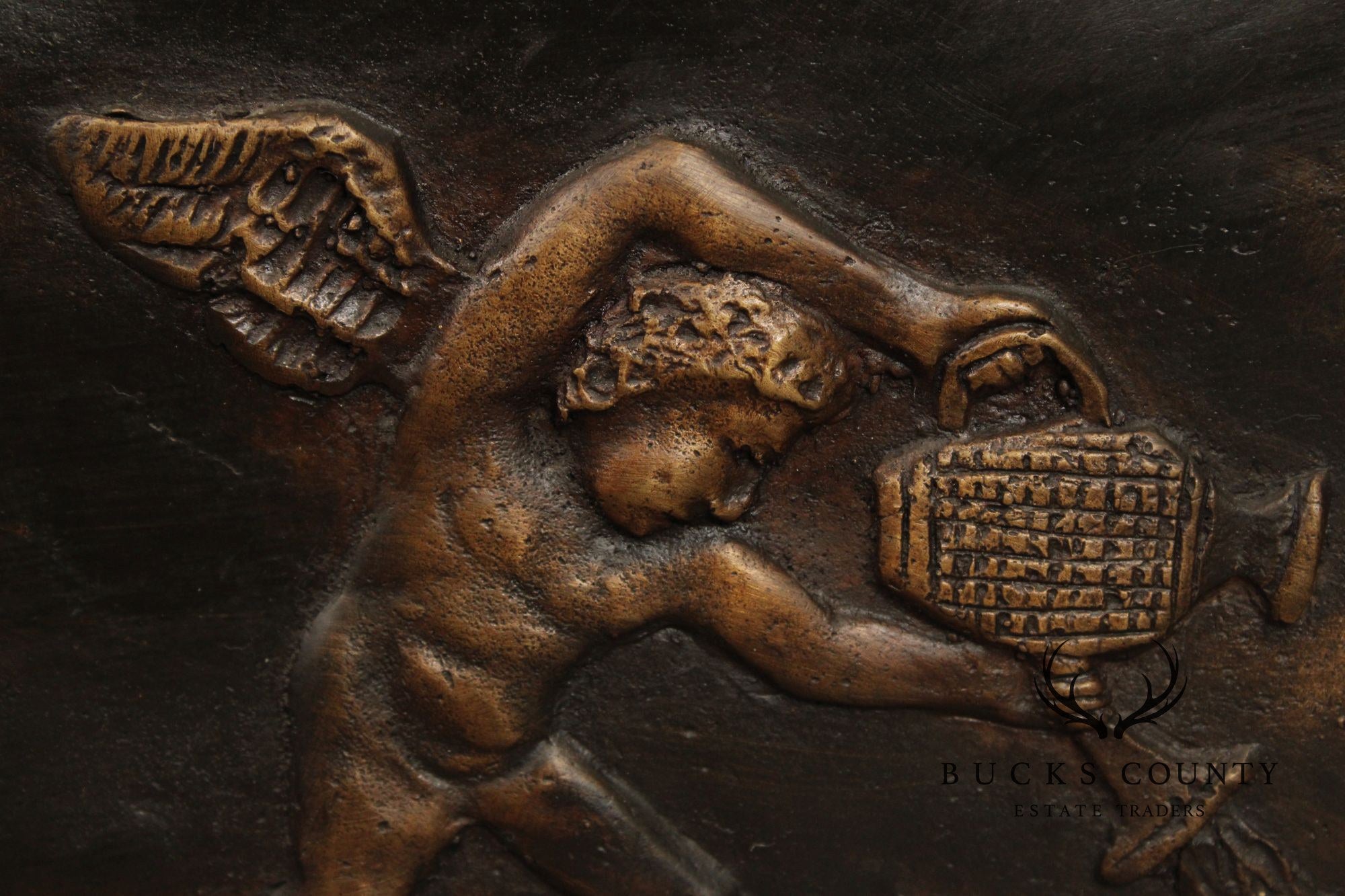 Italian Renaissance Style Bronze Cherub Table Base