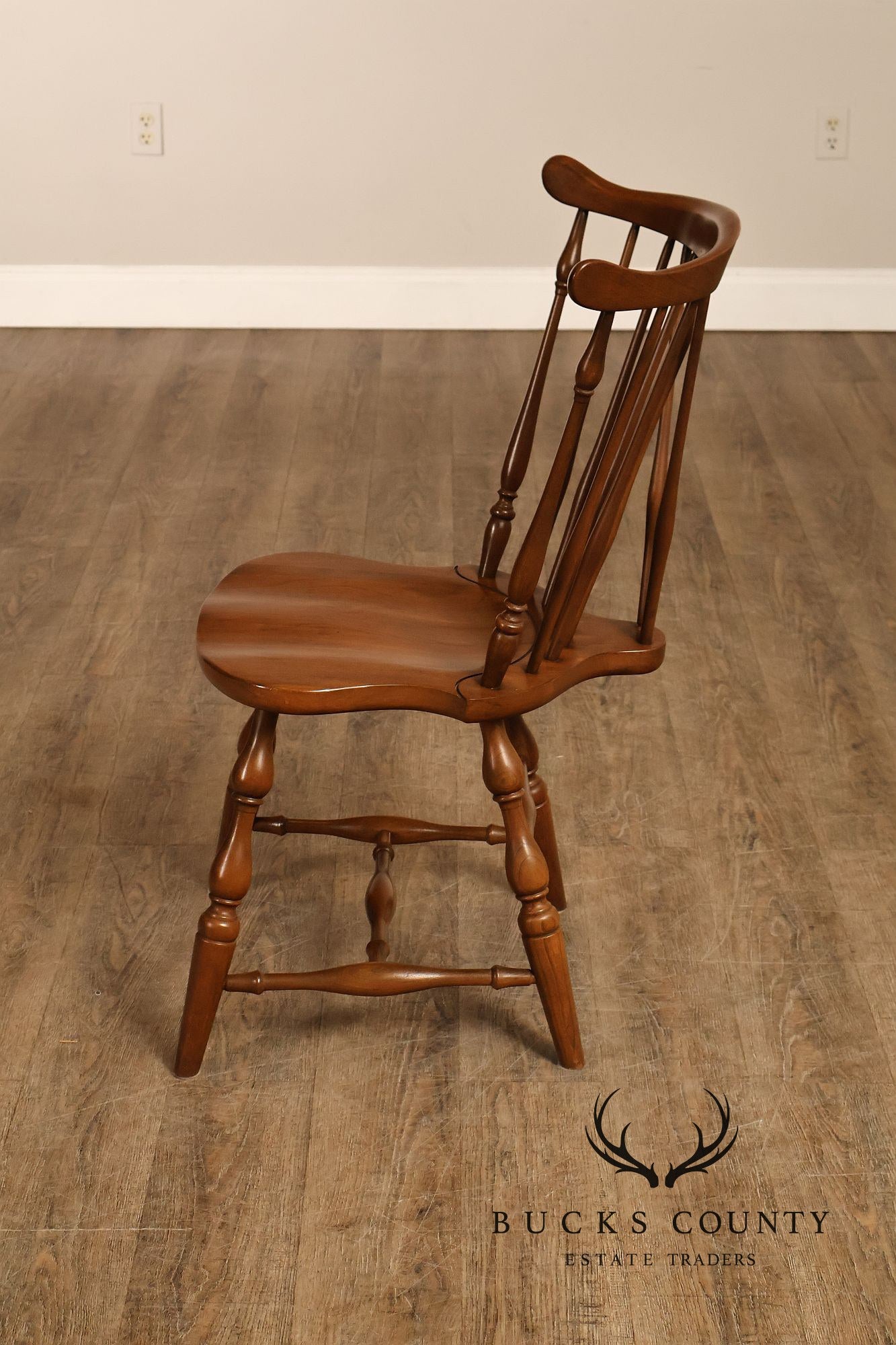 Pennsylvania House Vintage Set of Three Cherry Windsor Chairs