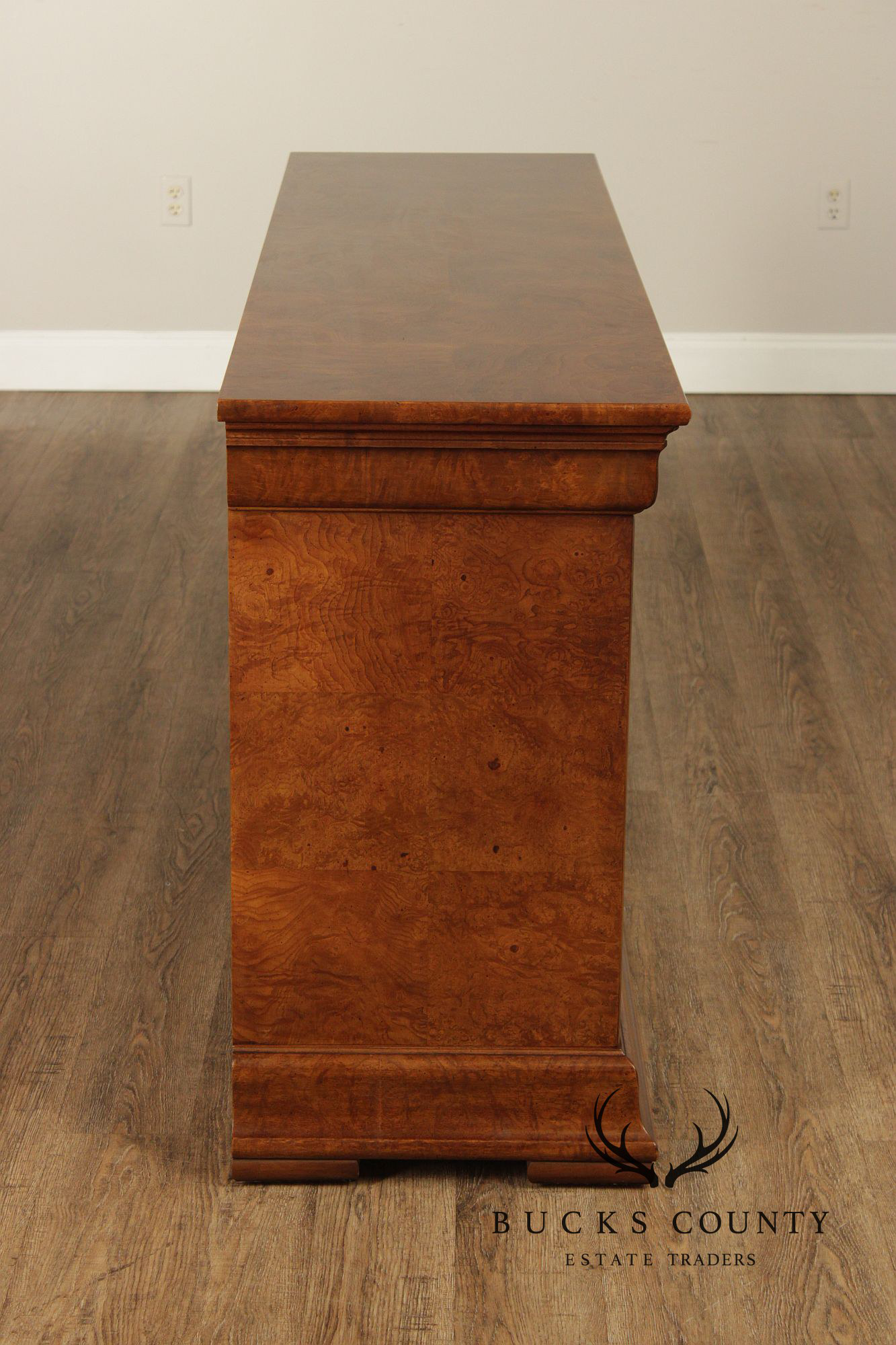 Henredon 'Charles X' Burlwood Long Dresser
