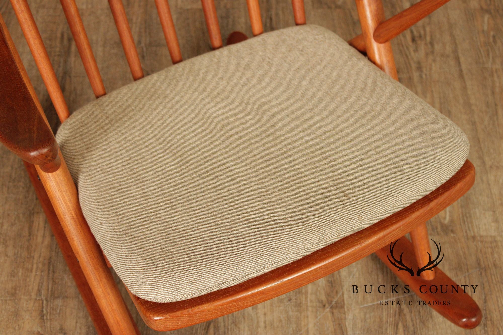 Bramin Mobler Danish Modern Teak Rocker