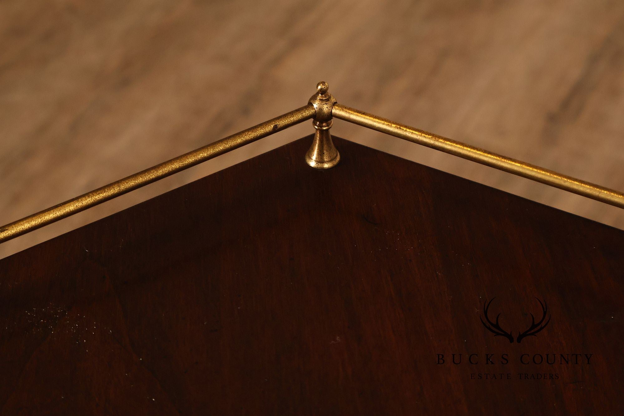 Ethan Allen Georgian Court Cherry Hexagon Side Table