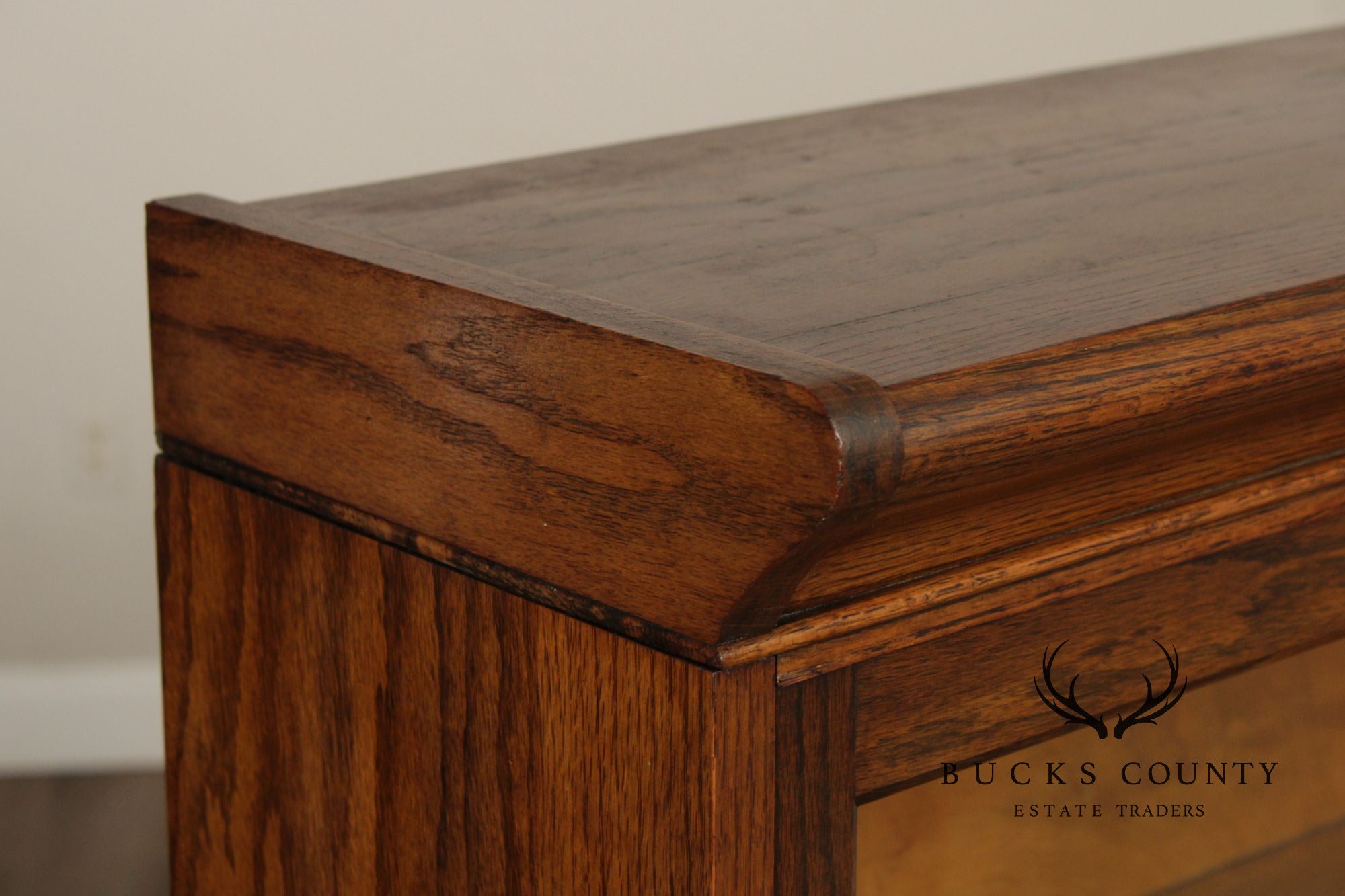 Pearson Antique Oak Four Stack Barrister Bookcase