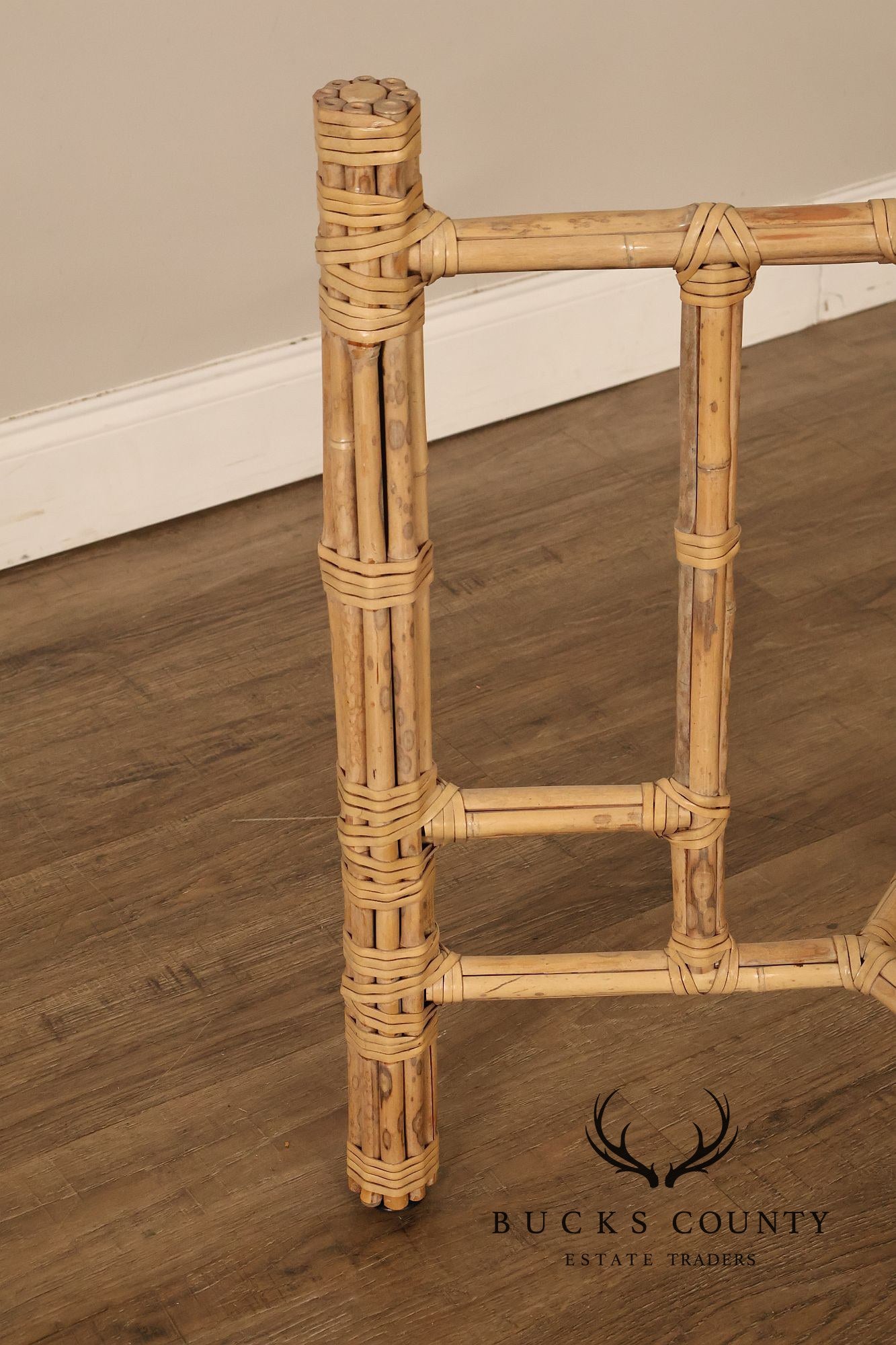 McGuire Bamboo Rattan Table Base