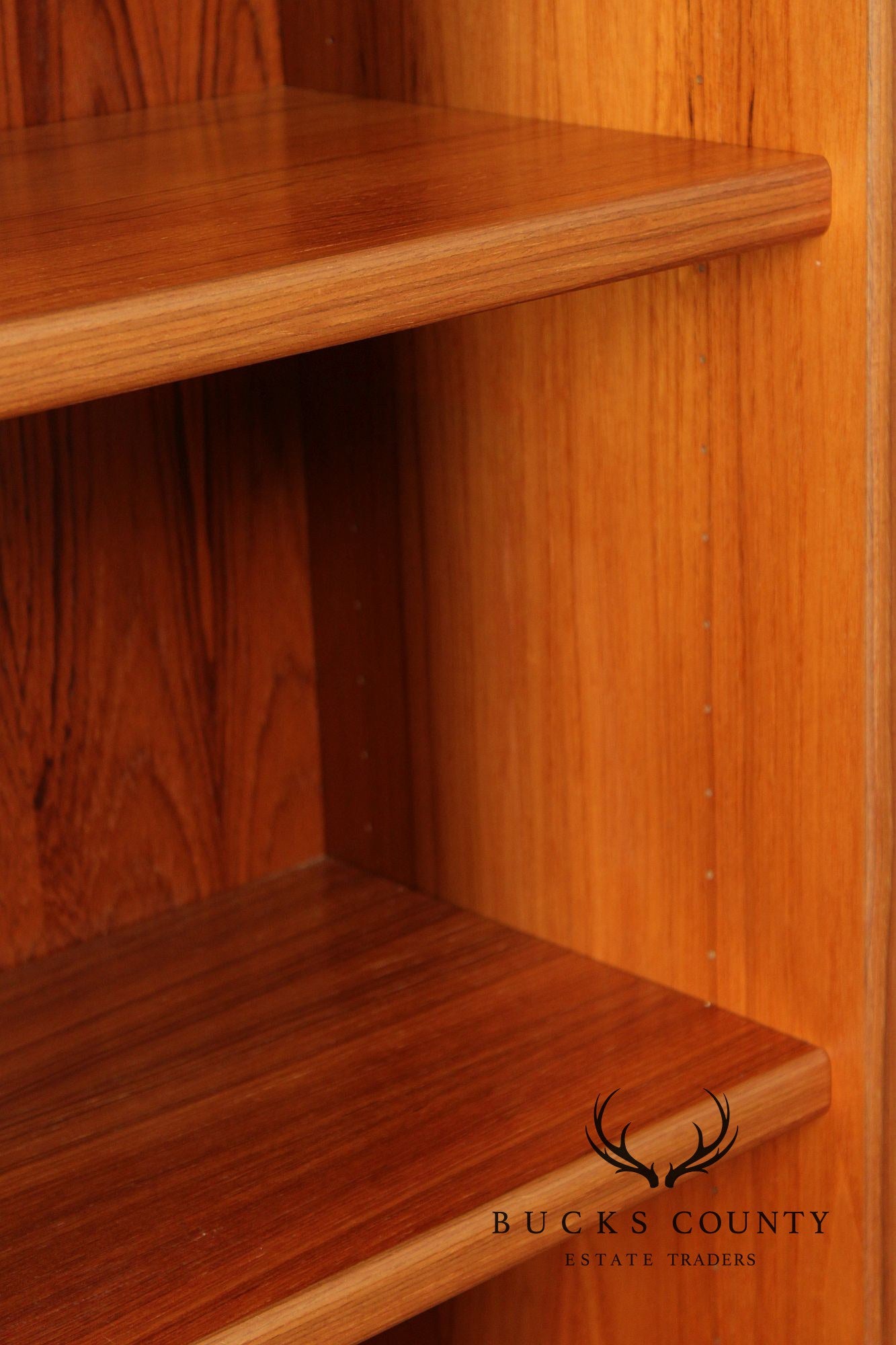 Pair Of Danish Mid Century Modern Teak Bookcases