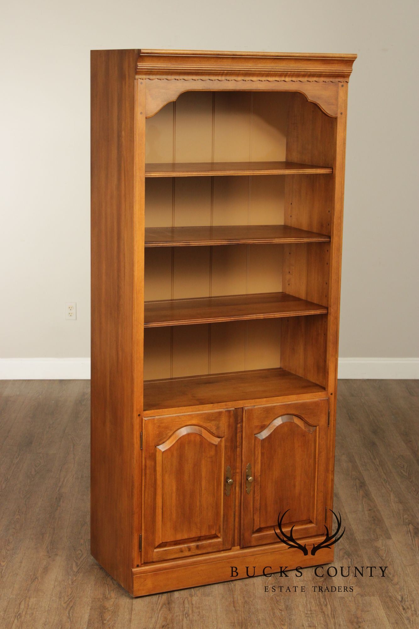 Ethan Allen 1776 Collection Traditional Maple Bookcase