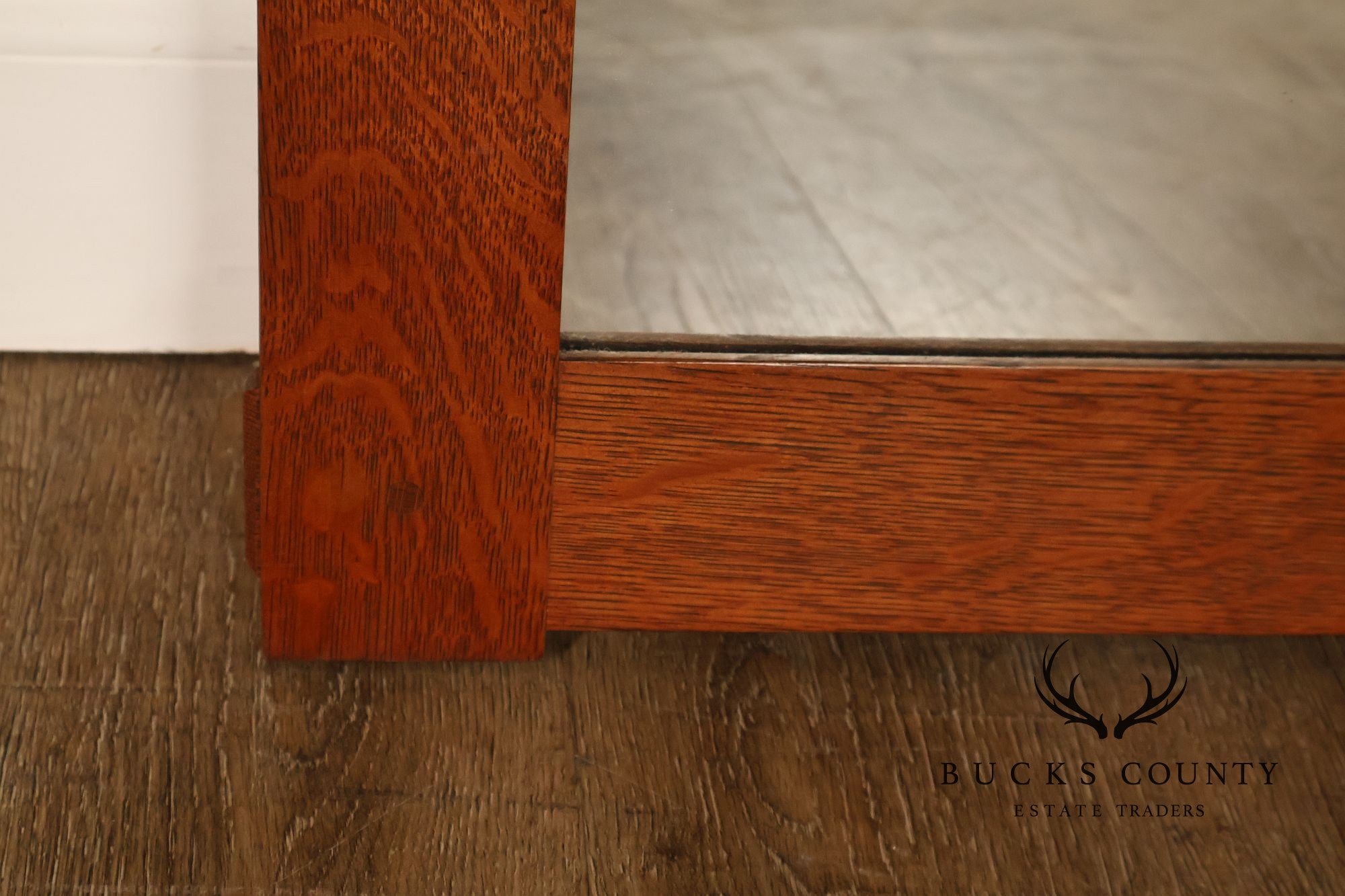 Stickley Mission Collection Oak Wall Mirror