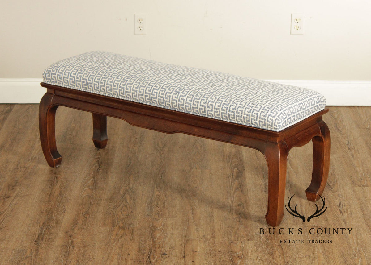 Century Furniture 'Chin Hua' Upholstered Bench