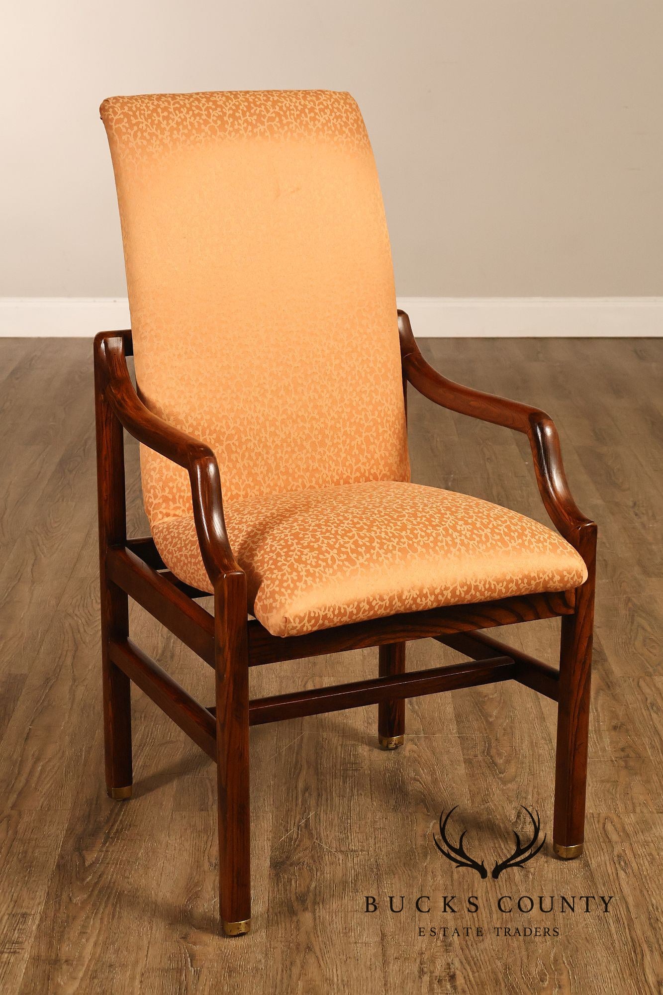 Henredon 'Scene One' Set of Six Oak Dining Chairs