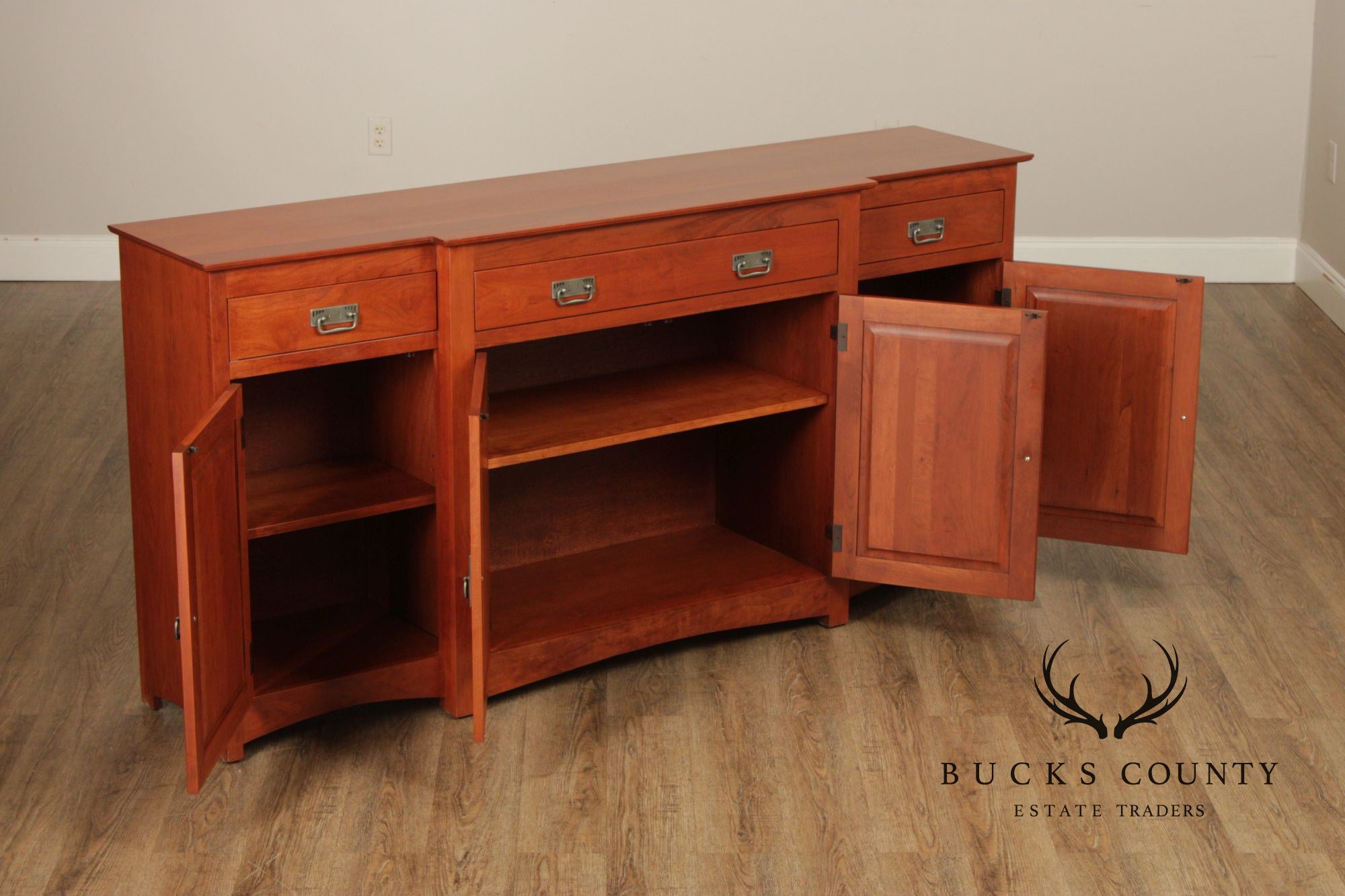 Canal Dover Mission Style Cherry 'Hill House' Sideboard