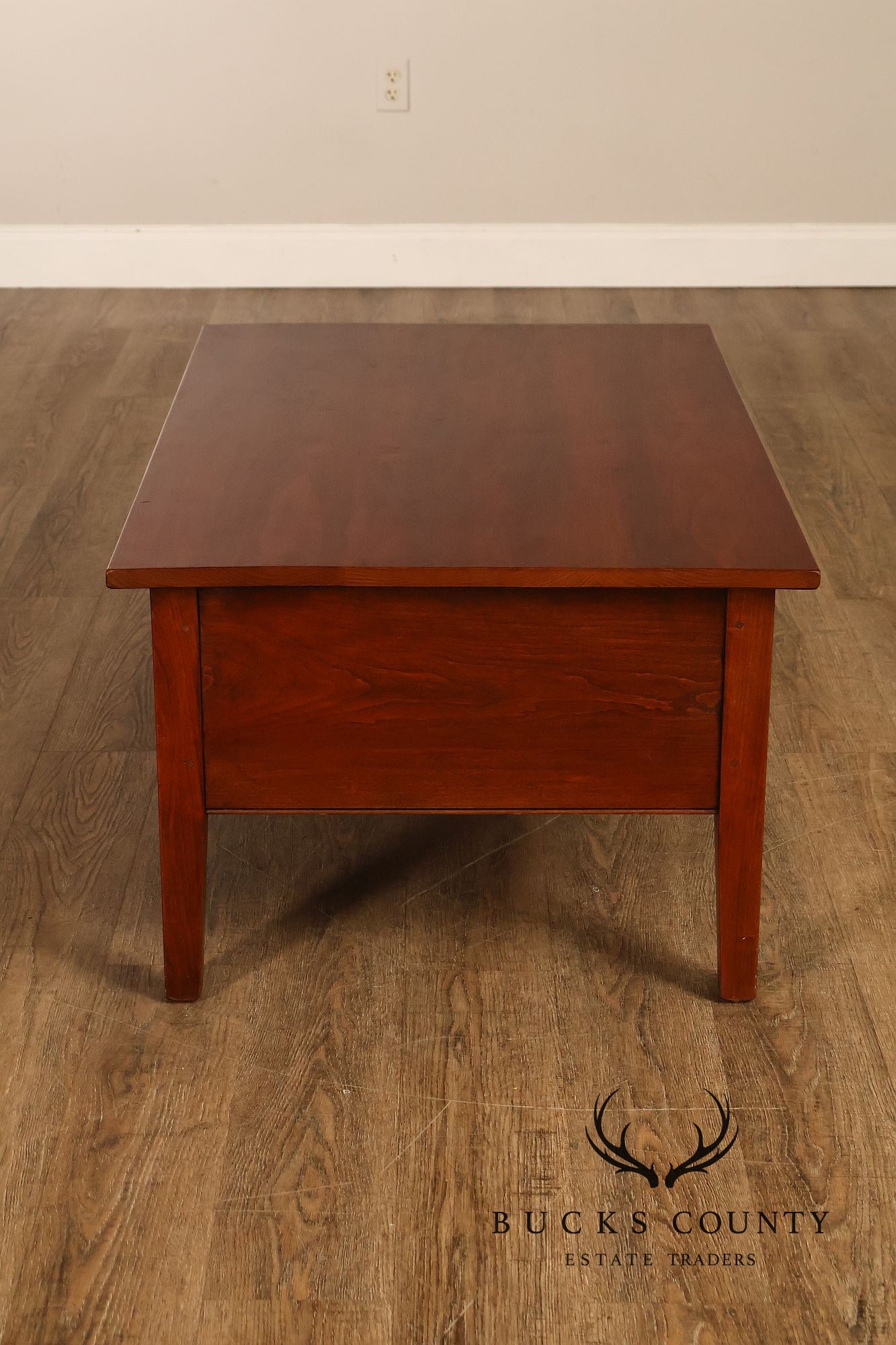 Piper Classics Shaker Style Salem Solid Cherry Coffee Table