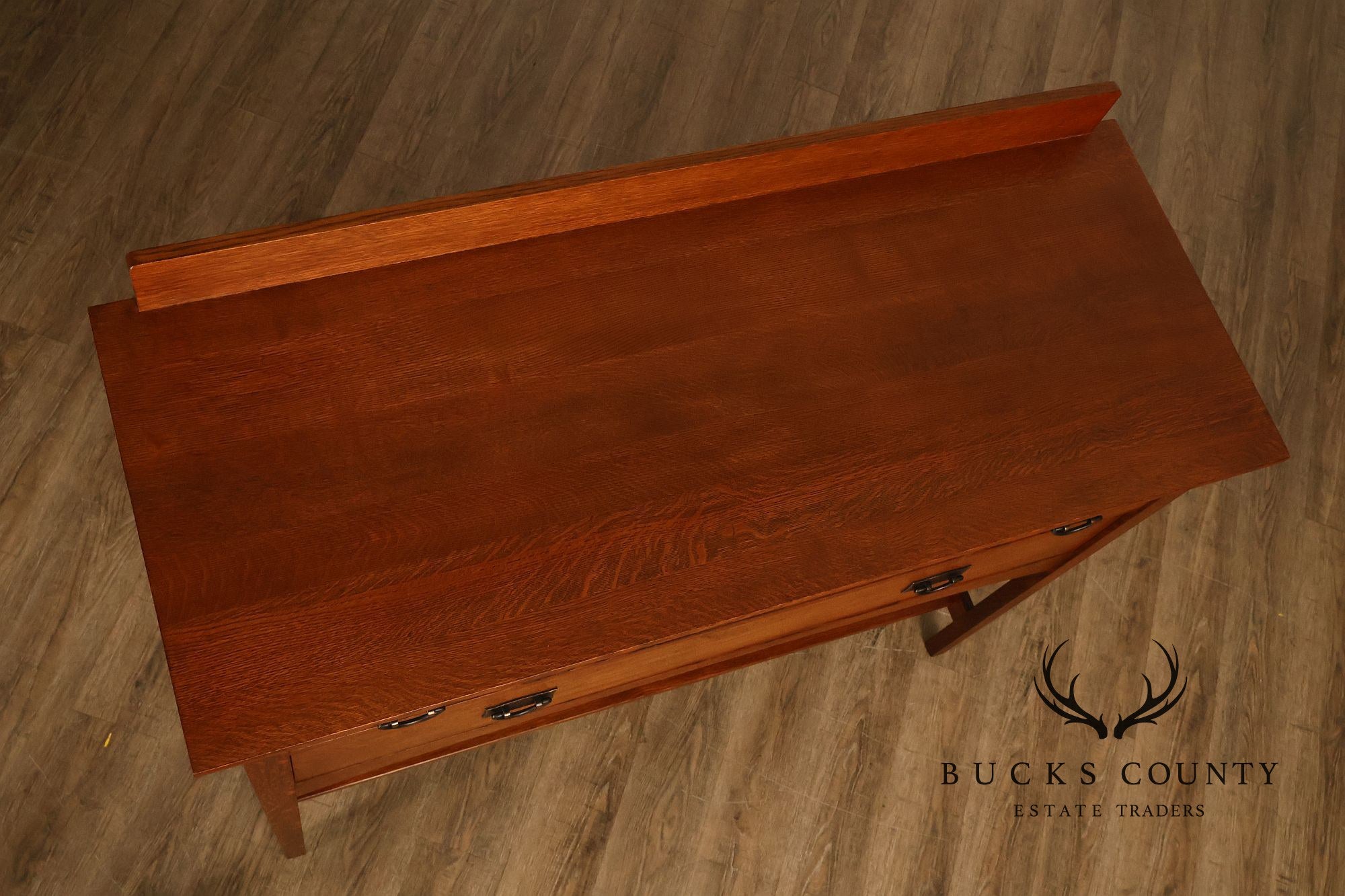 STICKLEY MISSION COLLECTION HARVEY ELLIS OAK SIDEBOARD