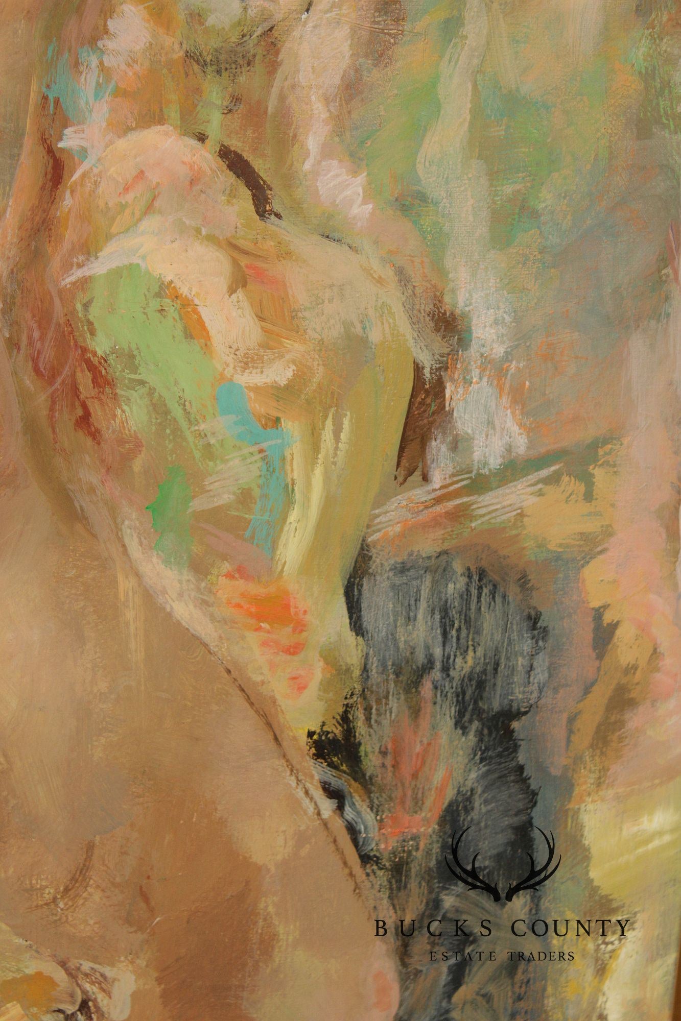 Wallace Bassford Impressionist Style Oil Painting, 'Regalia'