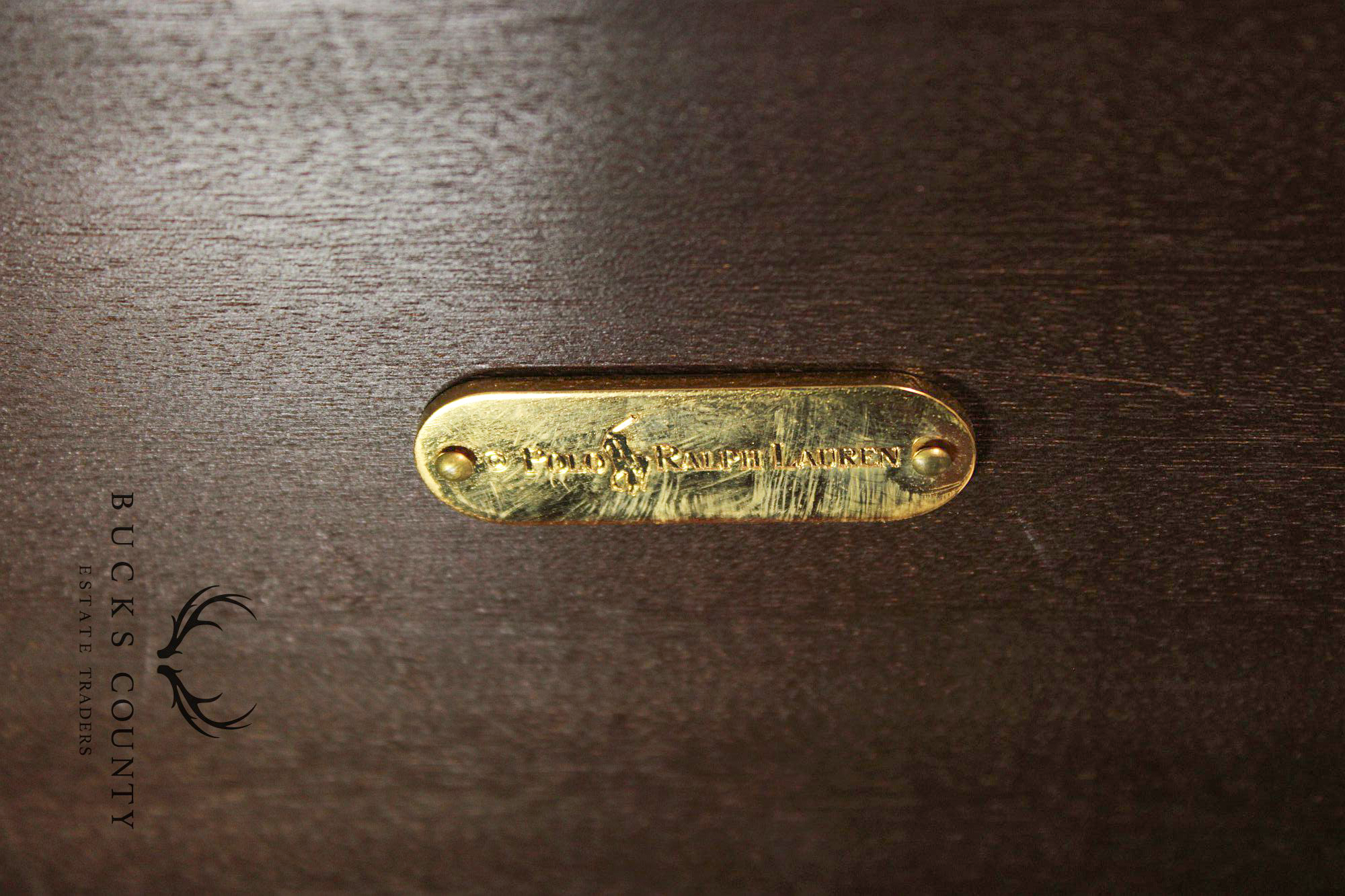 Ralph Lauren 42 Inch Square Mahogany Coffee Table