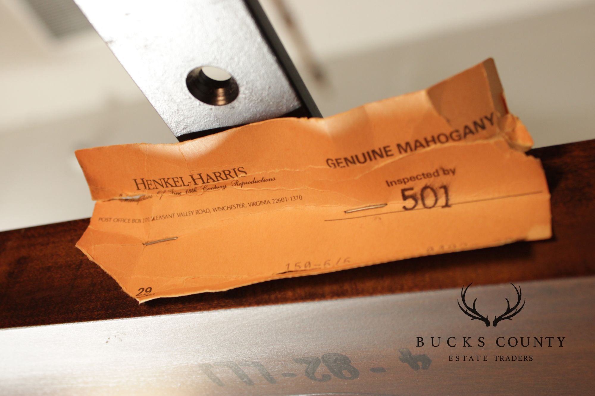 Henkel Harris Mahogany King Size Poster Bed