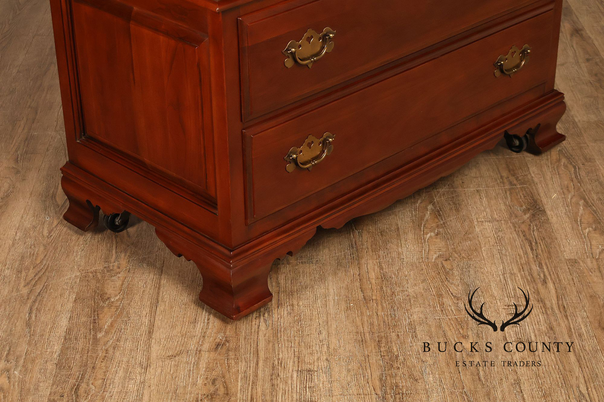 Monitor Furniture Company Vintage Solid Cherry High Chest