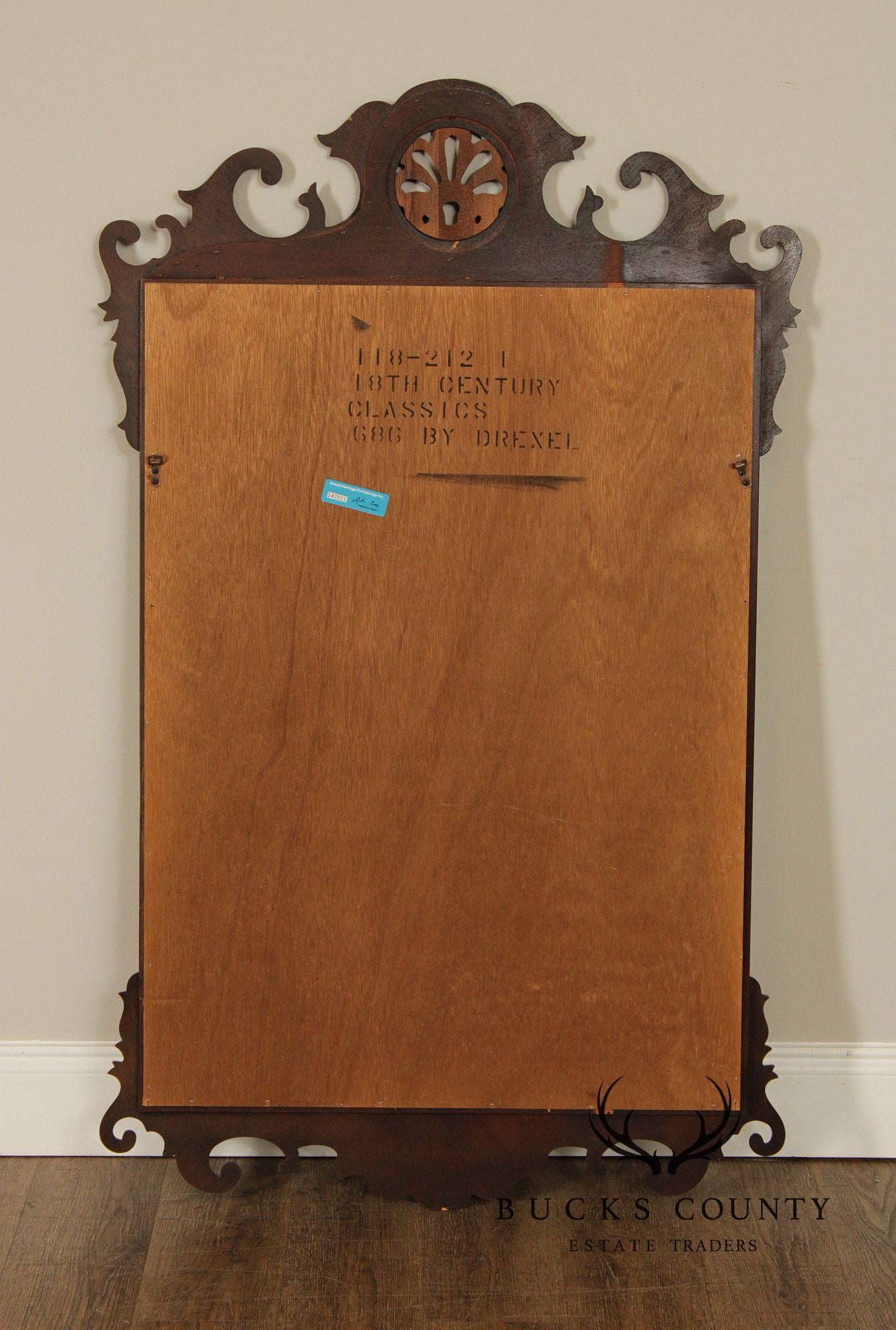 Drexel '18th Century Classics' Mahogany Wall Mirror