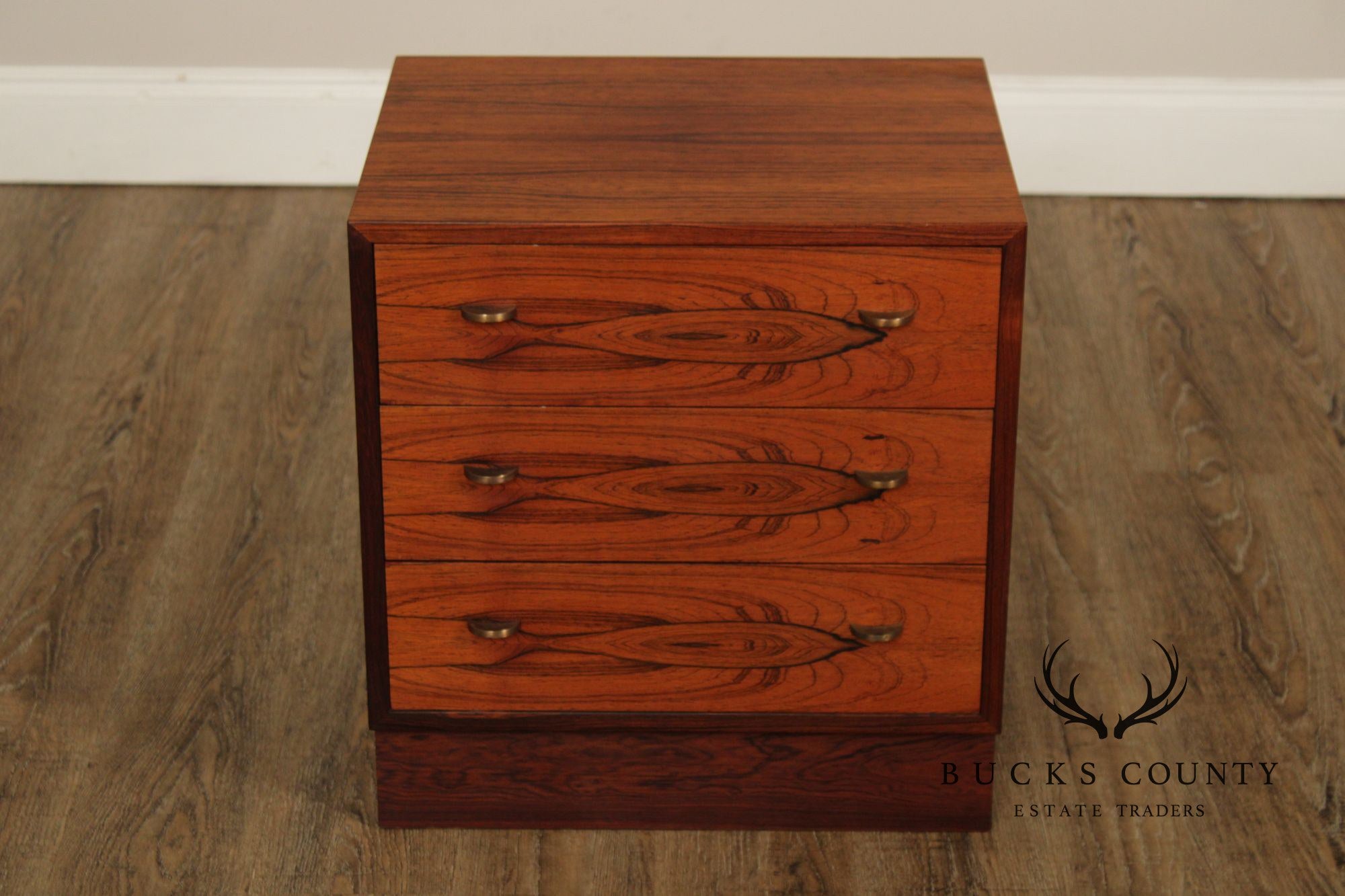 Bruksbo Norwegian Rosewood Three Drawer Accent Chest