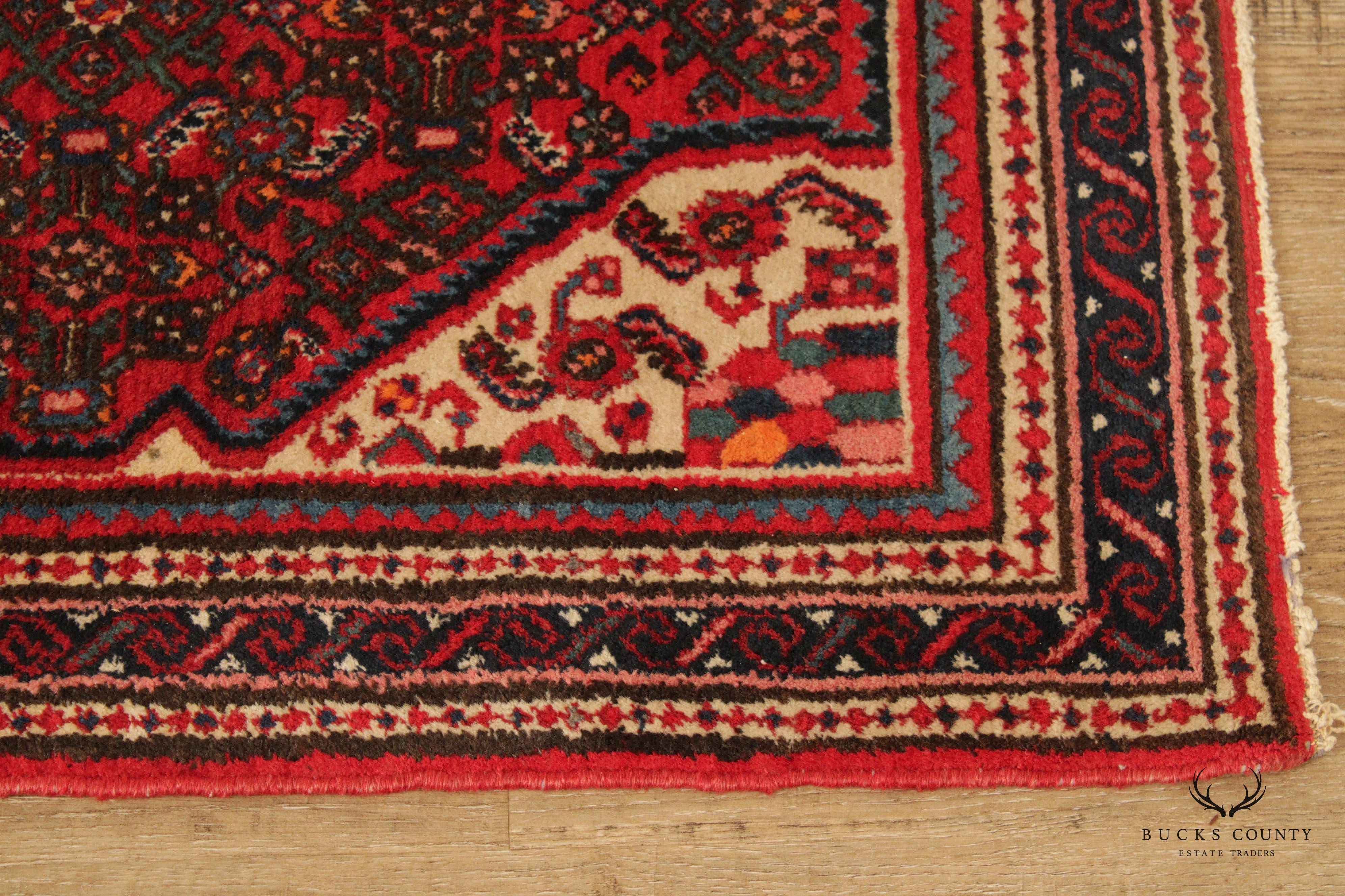 Persian Kashan Area Rug, 5' x 3'