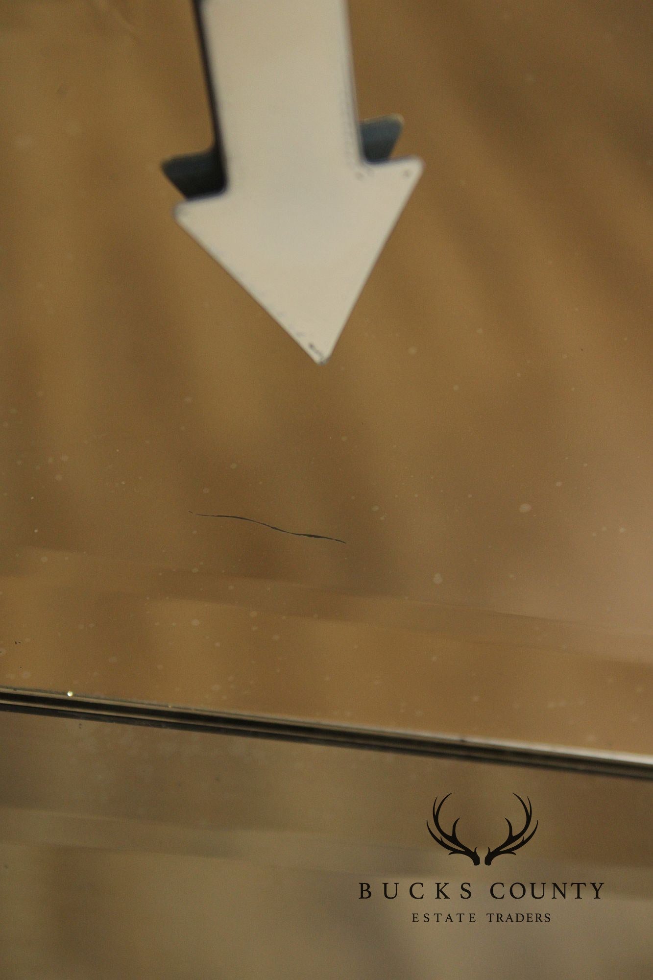 Queen Anne Style Gilt Frame Looking Glass Wall Mirror