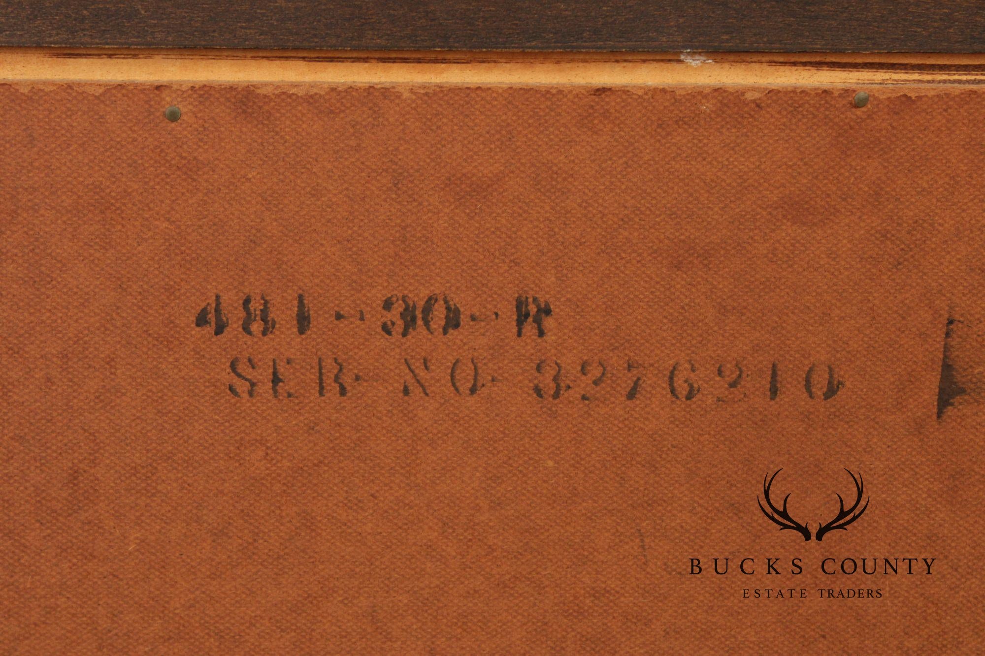 Lane Brutalist Pair of Walnut One-Drawer Nightstands