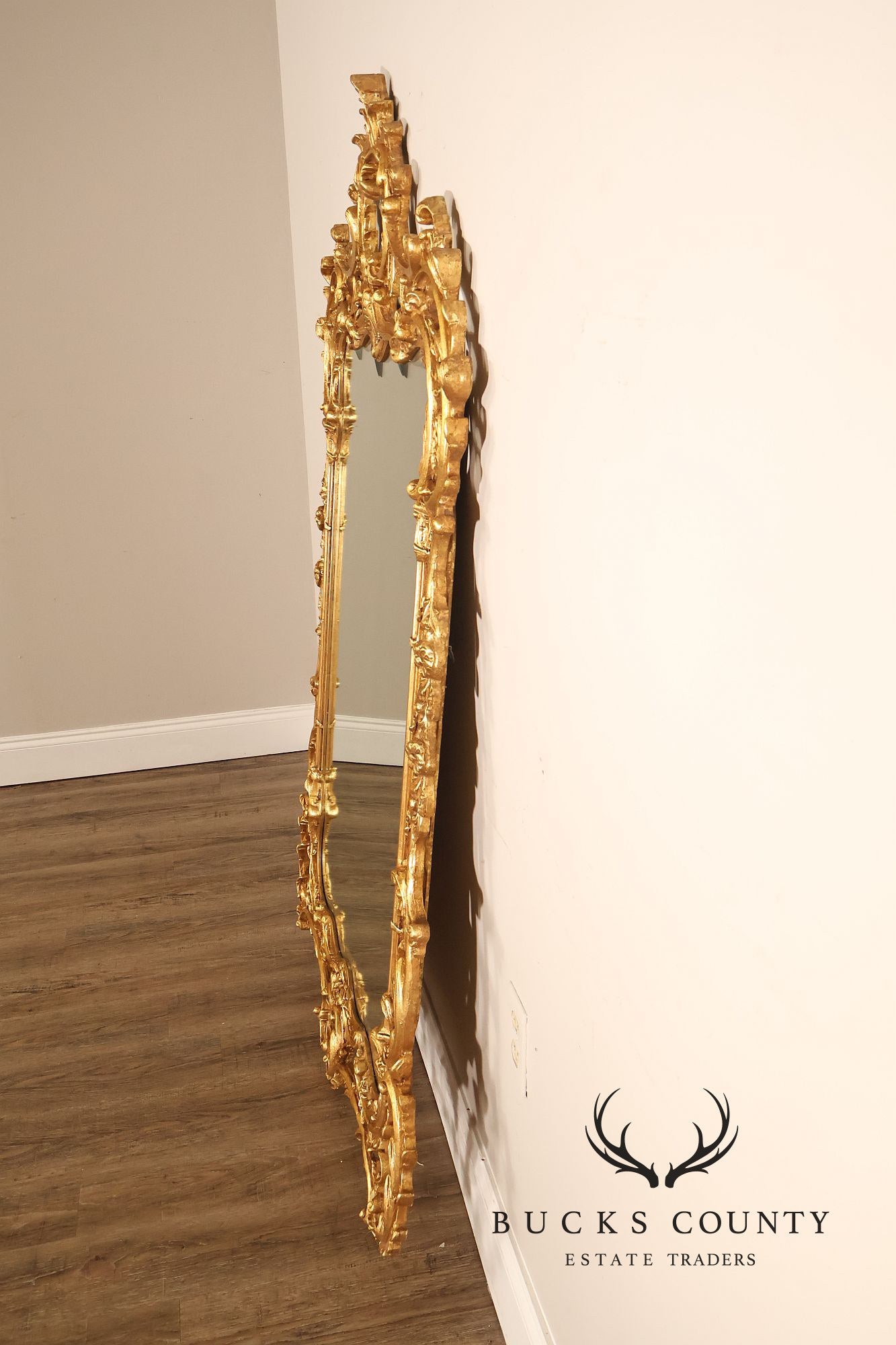 Friedman Brothers Large Giltwood Wall Mirror