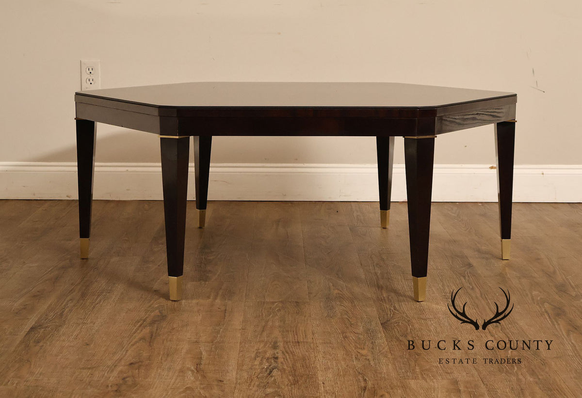 Councill Furniture Hexagonal Glass Top Coffee Table