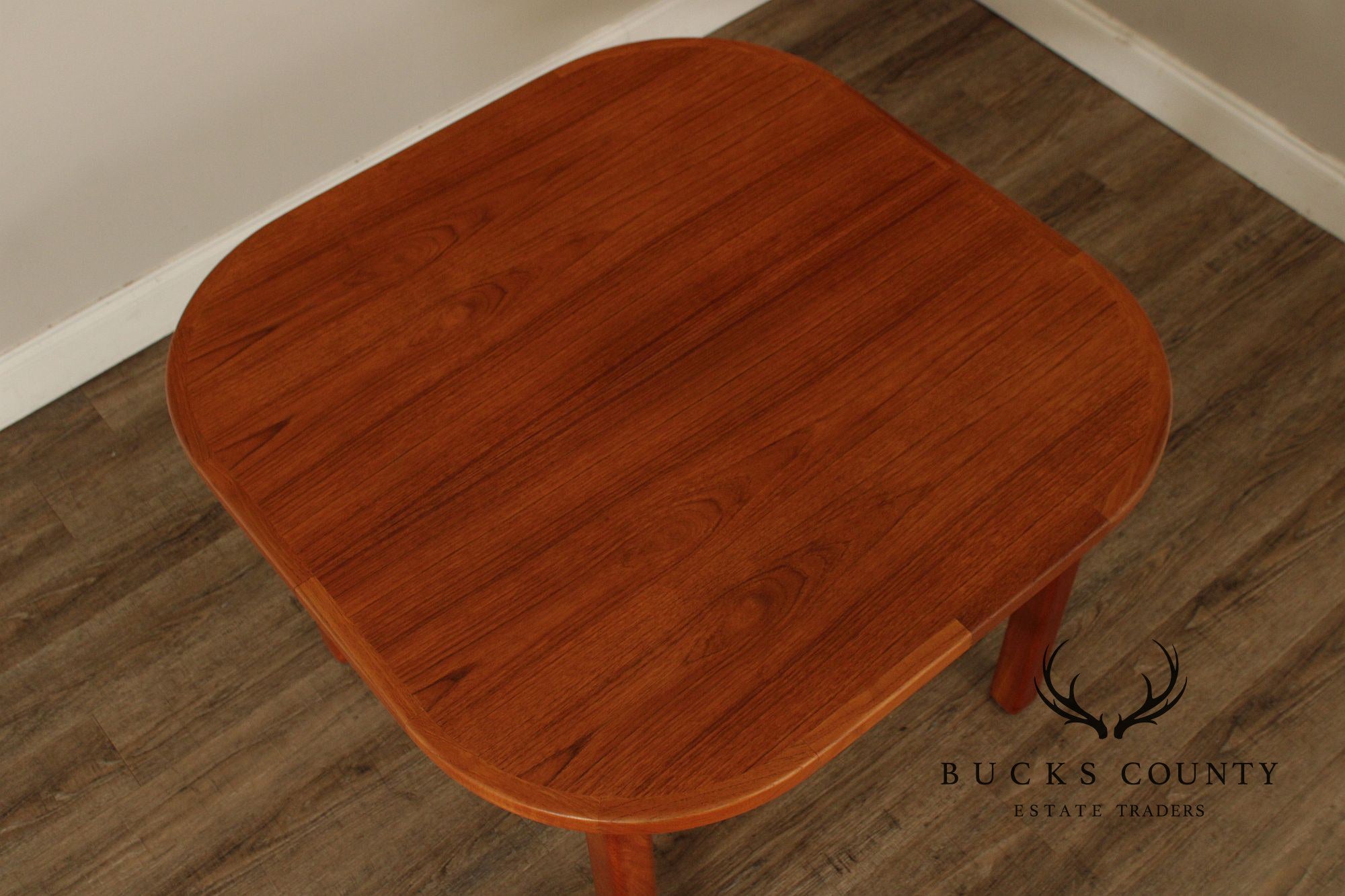 Danish Modern Style Teak Expandable Dining Table
