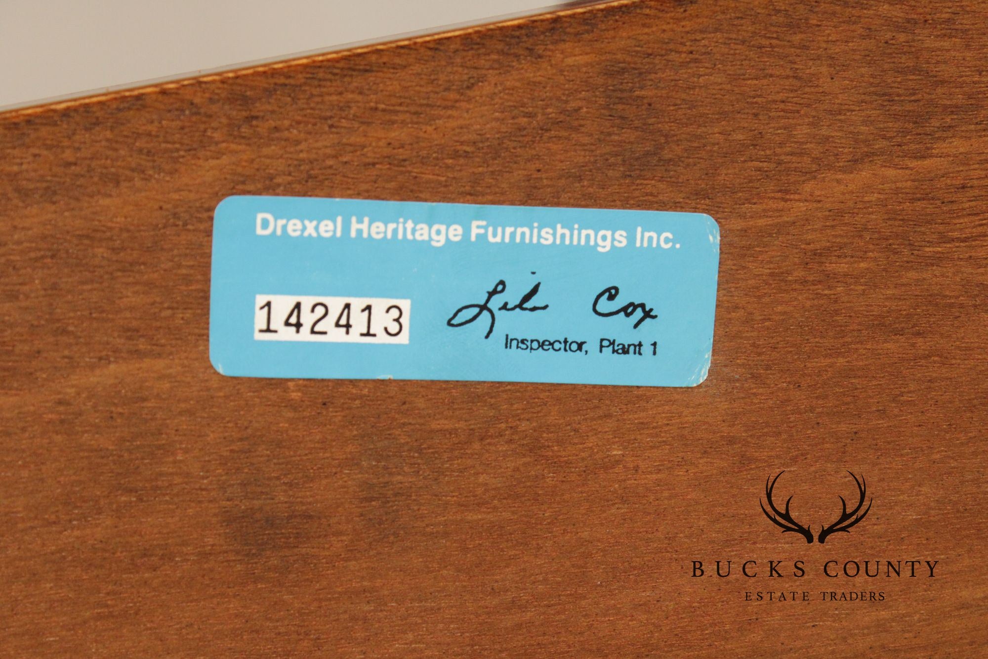 Drexel '18th Century Classics' Mahogany Queen Poster Bed